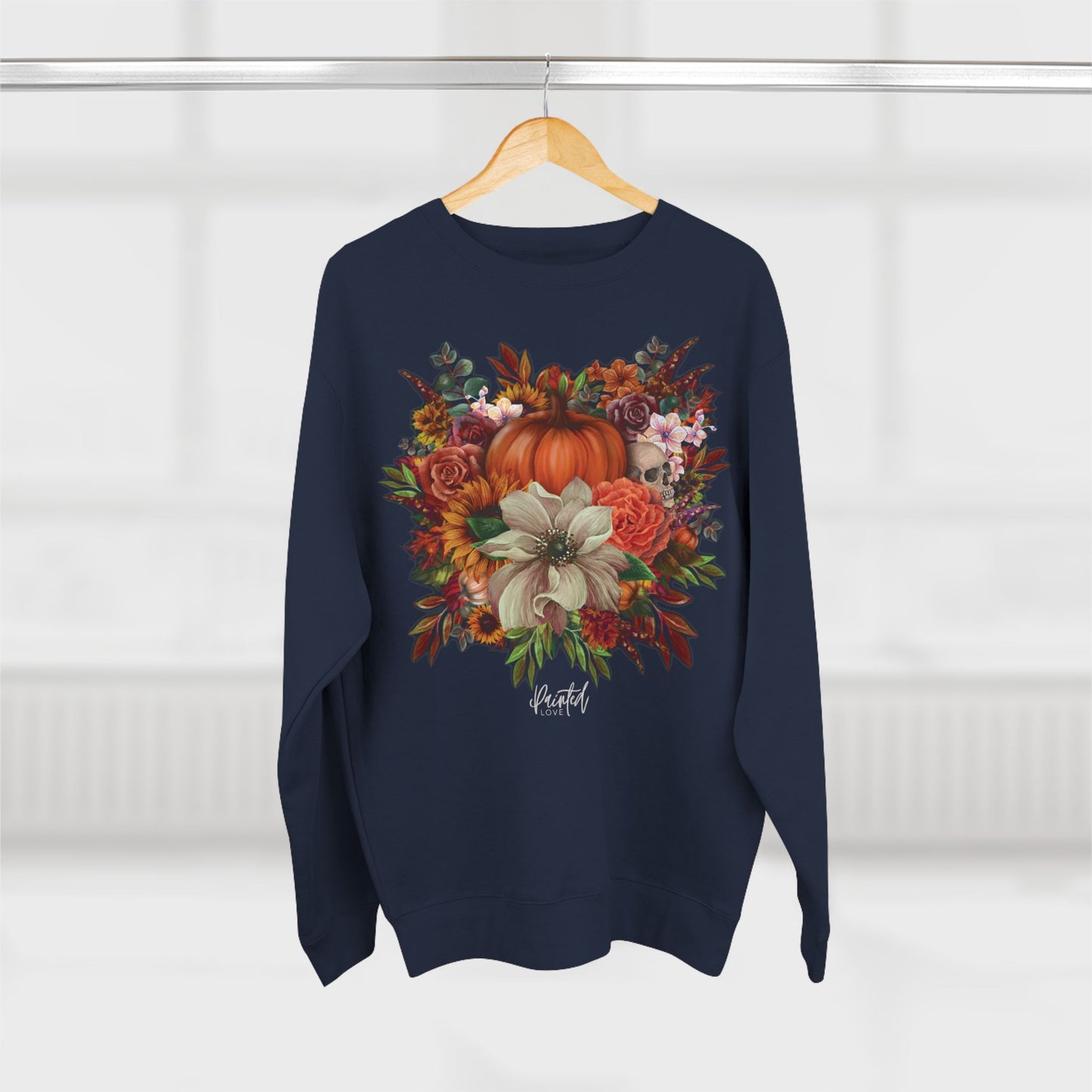 Halloween Floral Sweatshirt -Various Colours