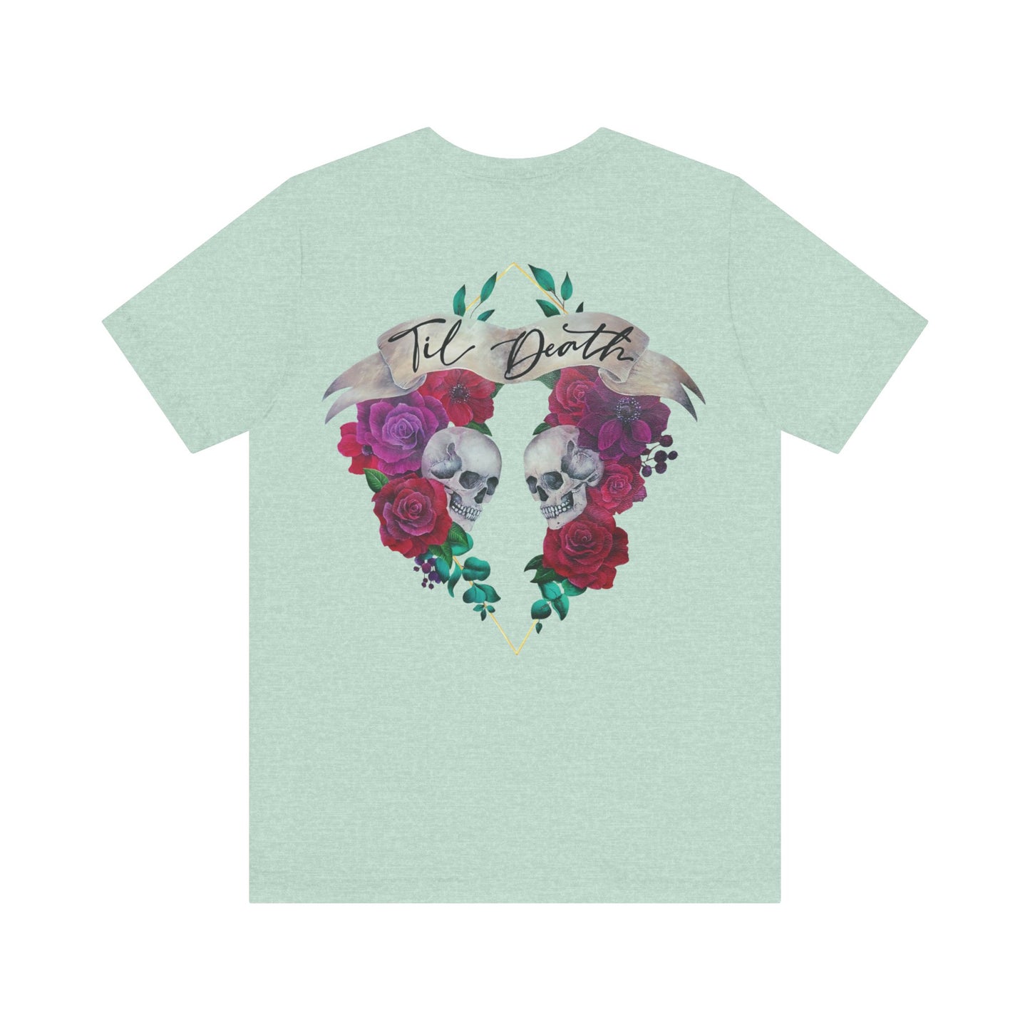 Skull and Roses Back Unisex Tee
