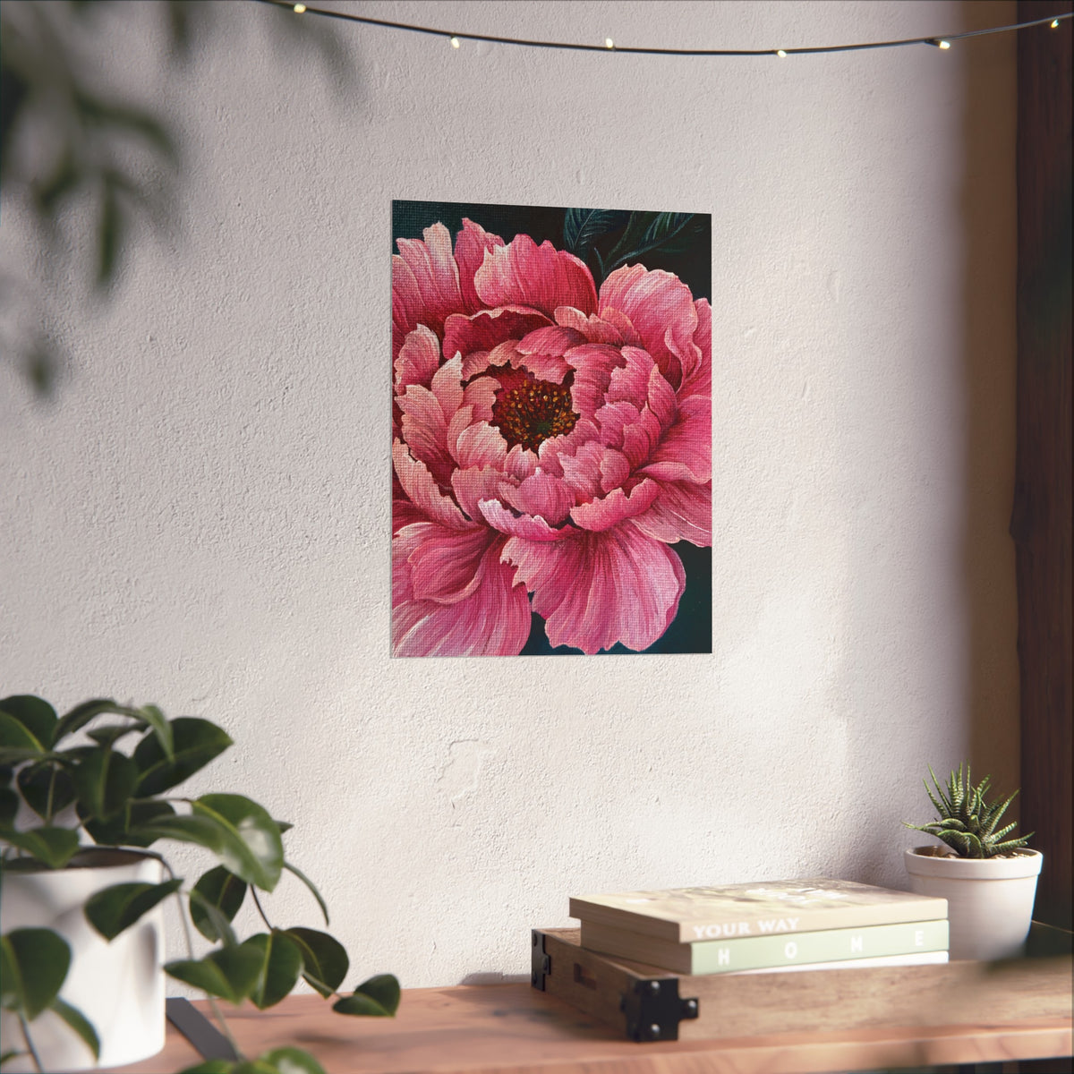 Fine Art Print - Pink Peony