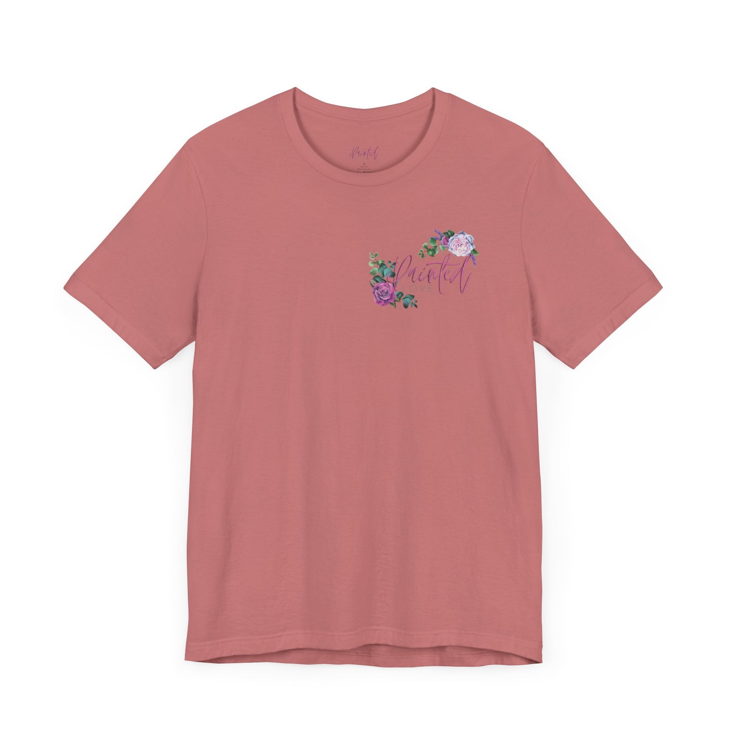 PLC Small Floral Logo Short Sleeve Tee
