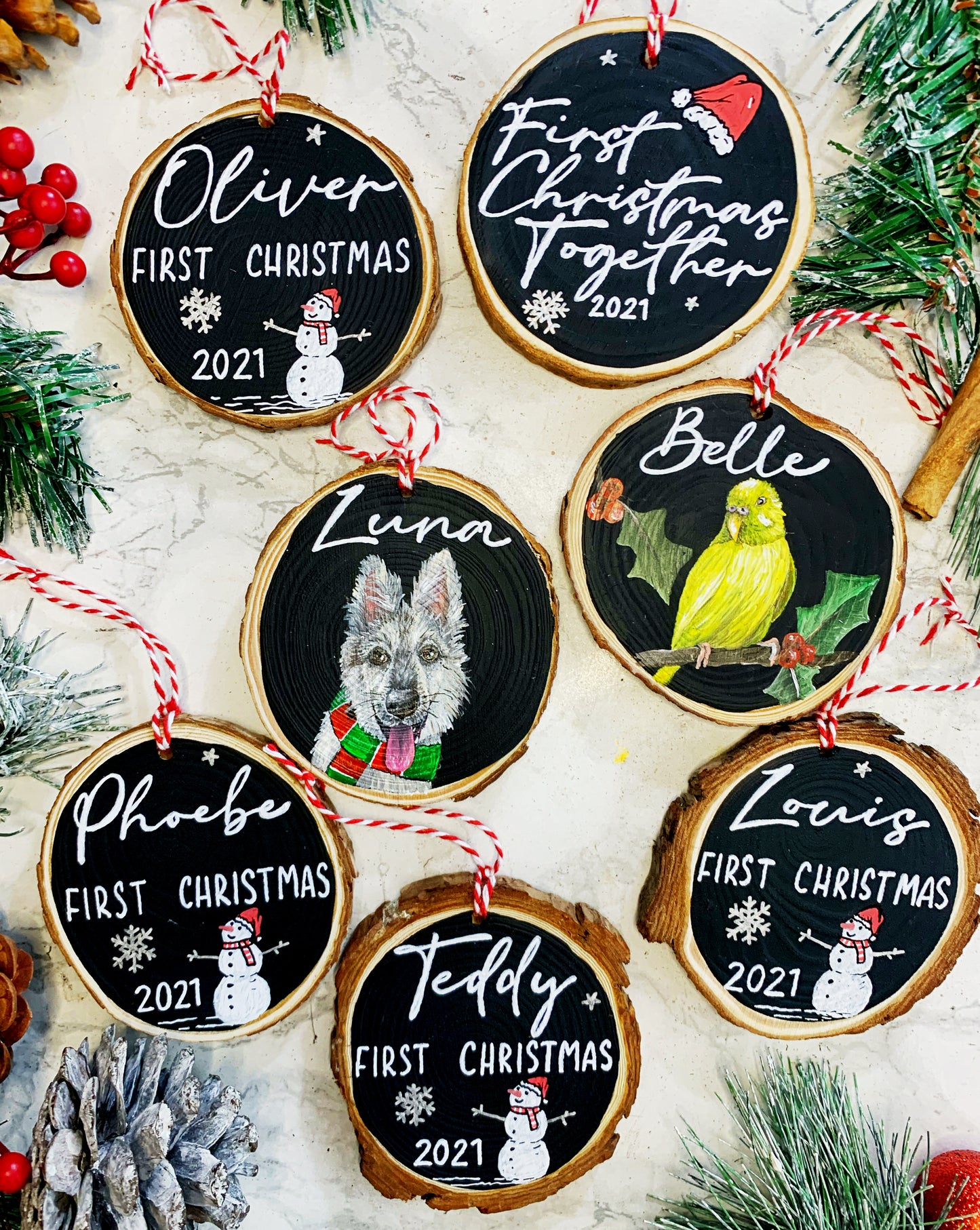“My First Christmas” Personalised Decoration