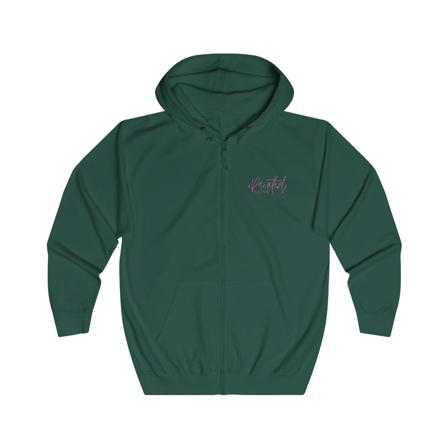 Basic Witch Halloween Zip Up Hoodie