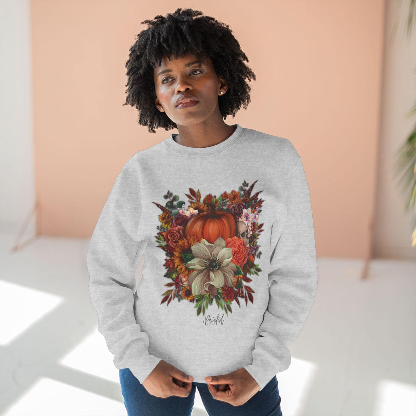 Halloween Floral Sweatshirt -Various Colours