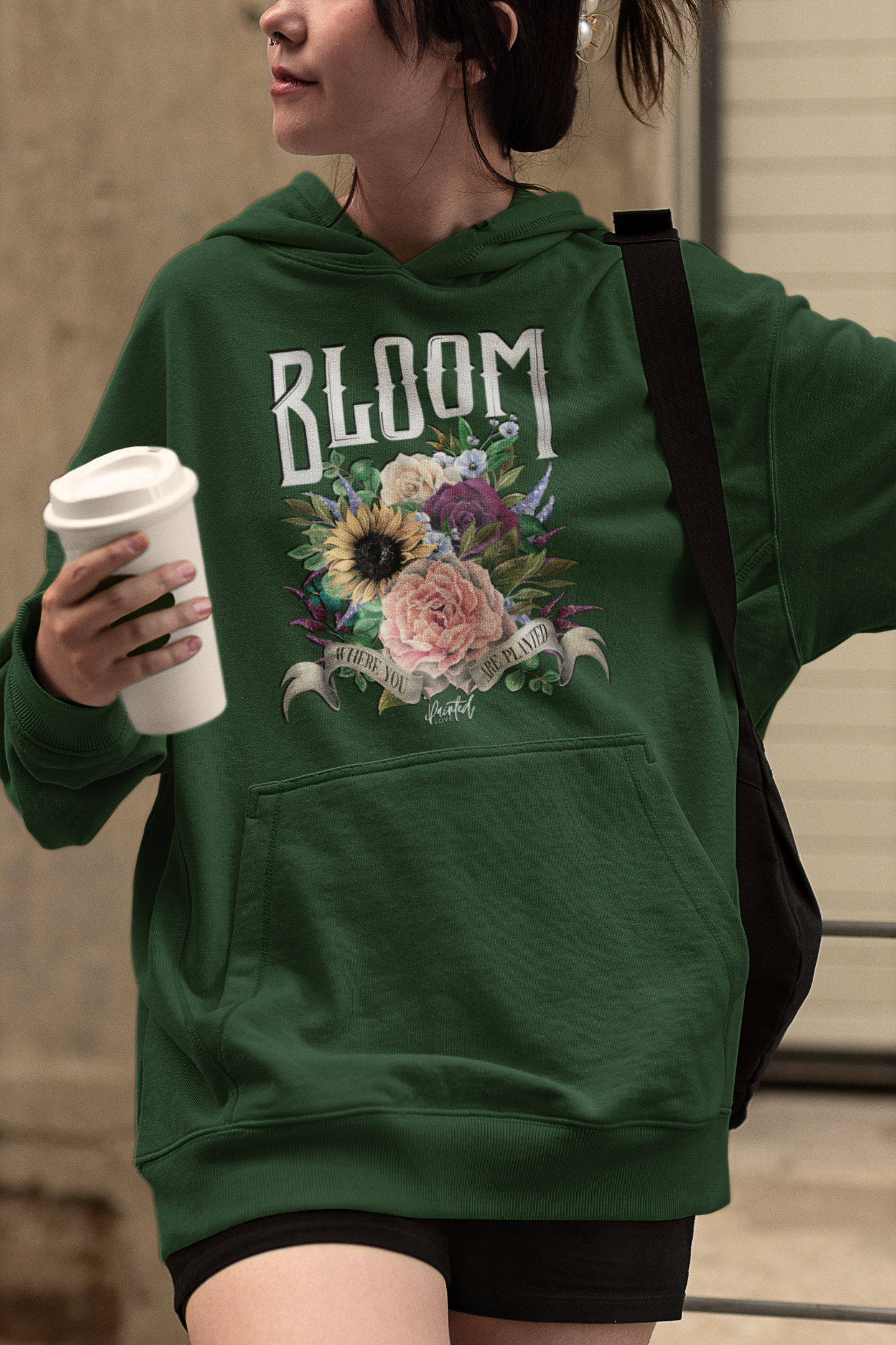 “Bloom Where You Are Planted” Unisex Hoodie