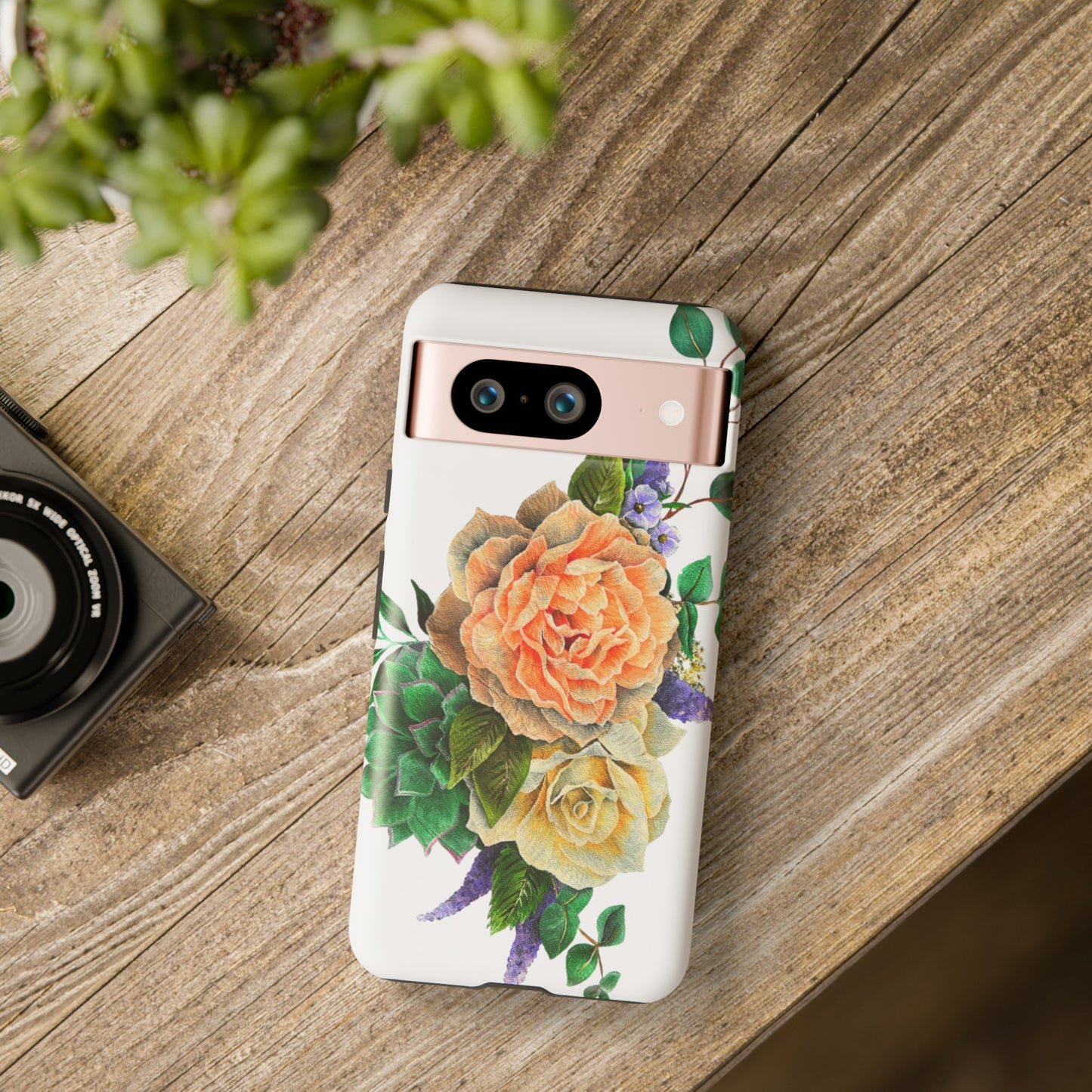 Painted Love Customs Floral Phone Case