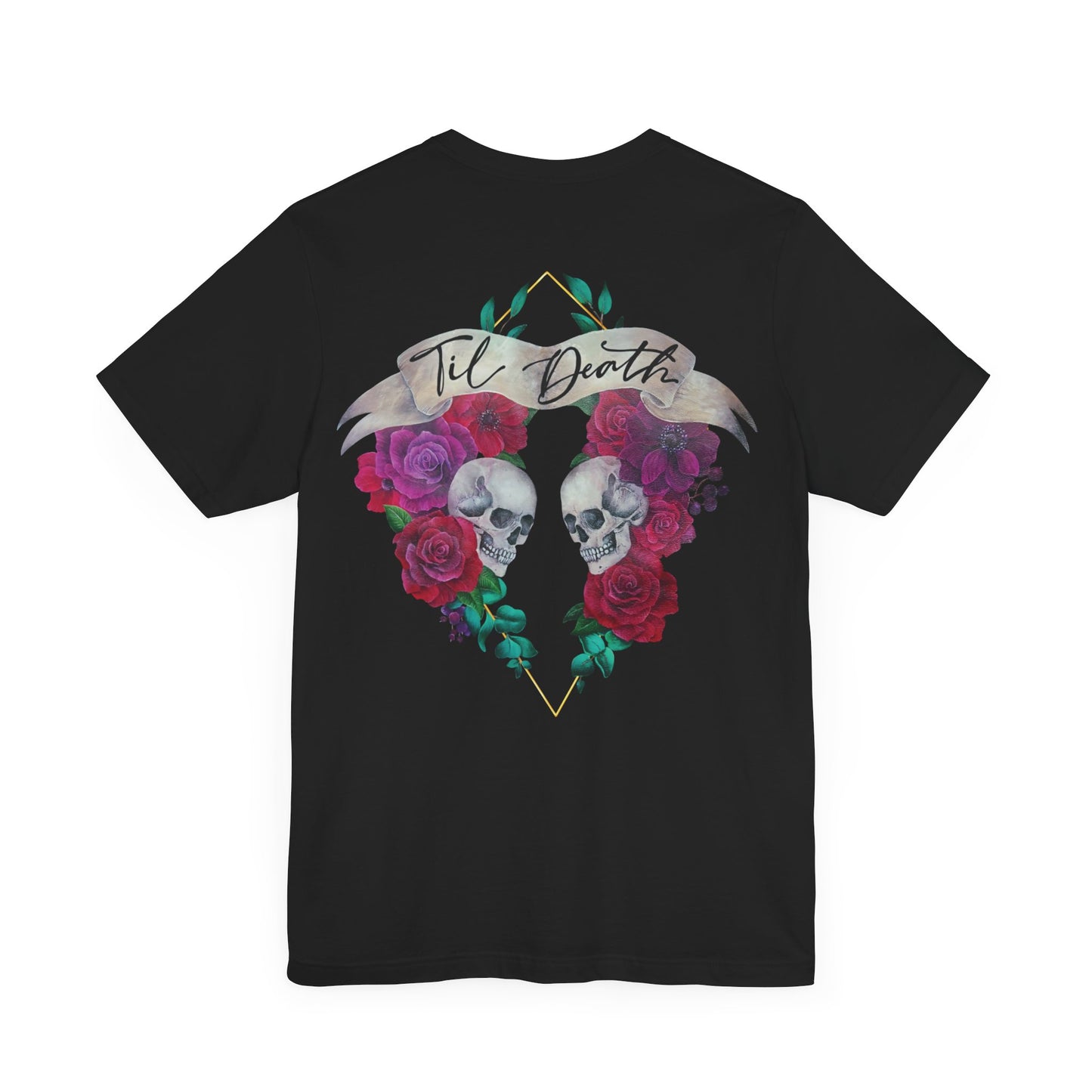 Skull and Roses Back Unisex Tee