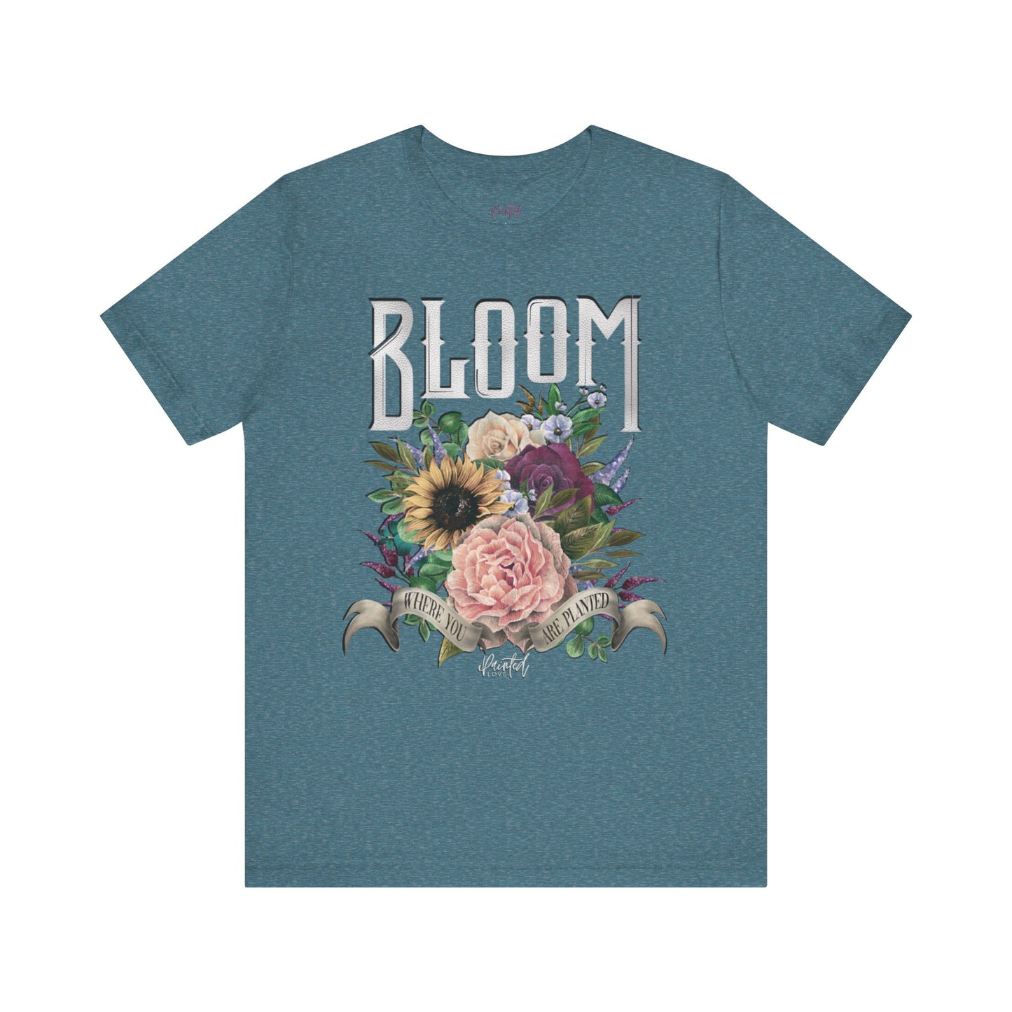 “Bloom Where You Are Planted” Unisex Tee