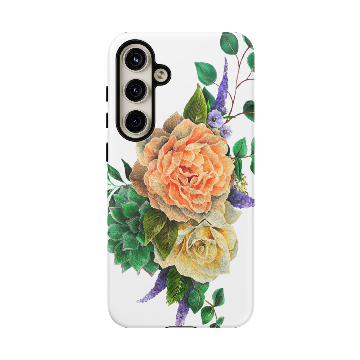 Painted Love Customs Floral Phone Case