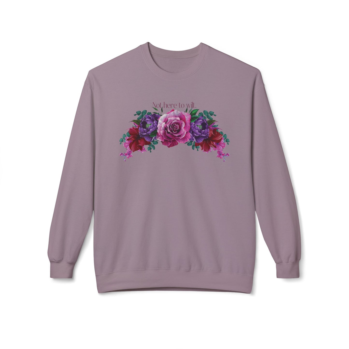 Summer Floral Sweatshirt - Not Here to Wilt