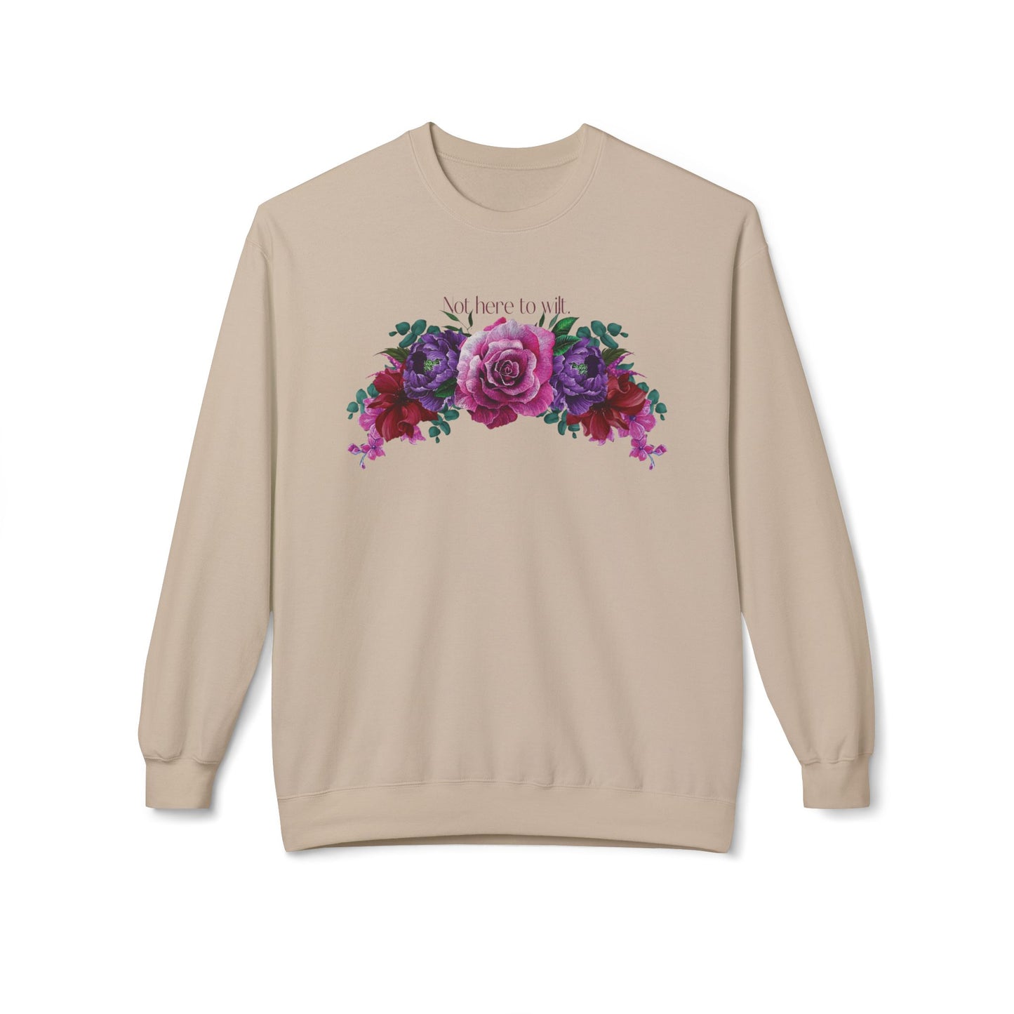 Summer Floral Sweatshirt - Not Here to Wilt