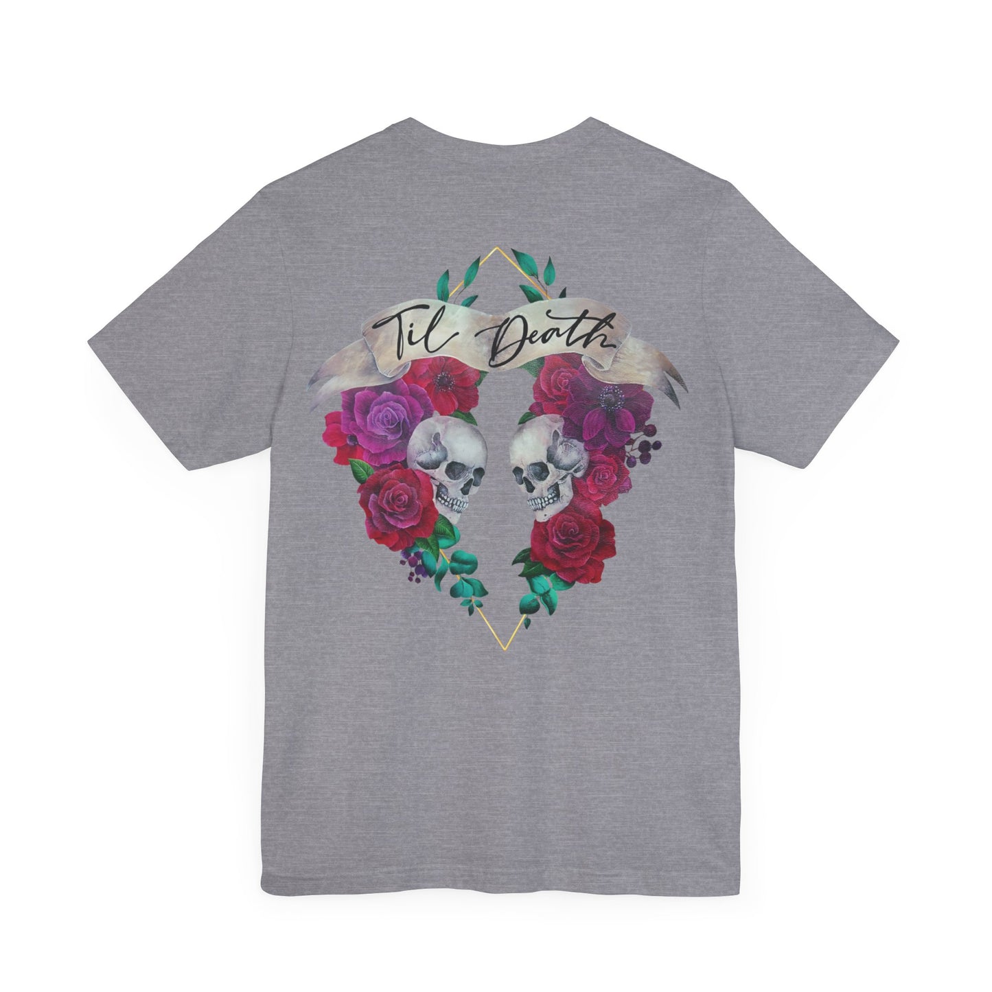 Skull and Roses Back Unisex Tee