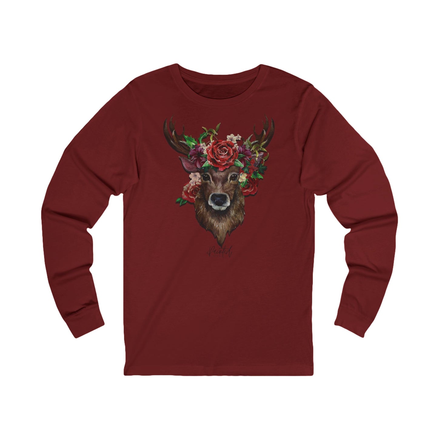 Christmas Deer Long Sleeved T-Shirt