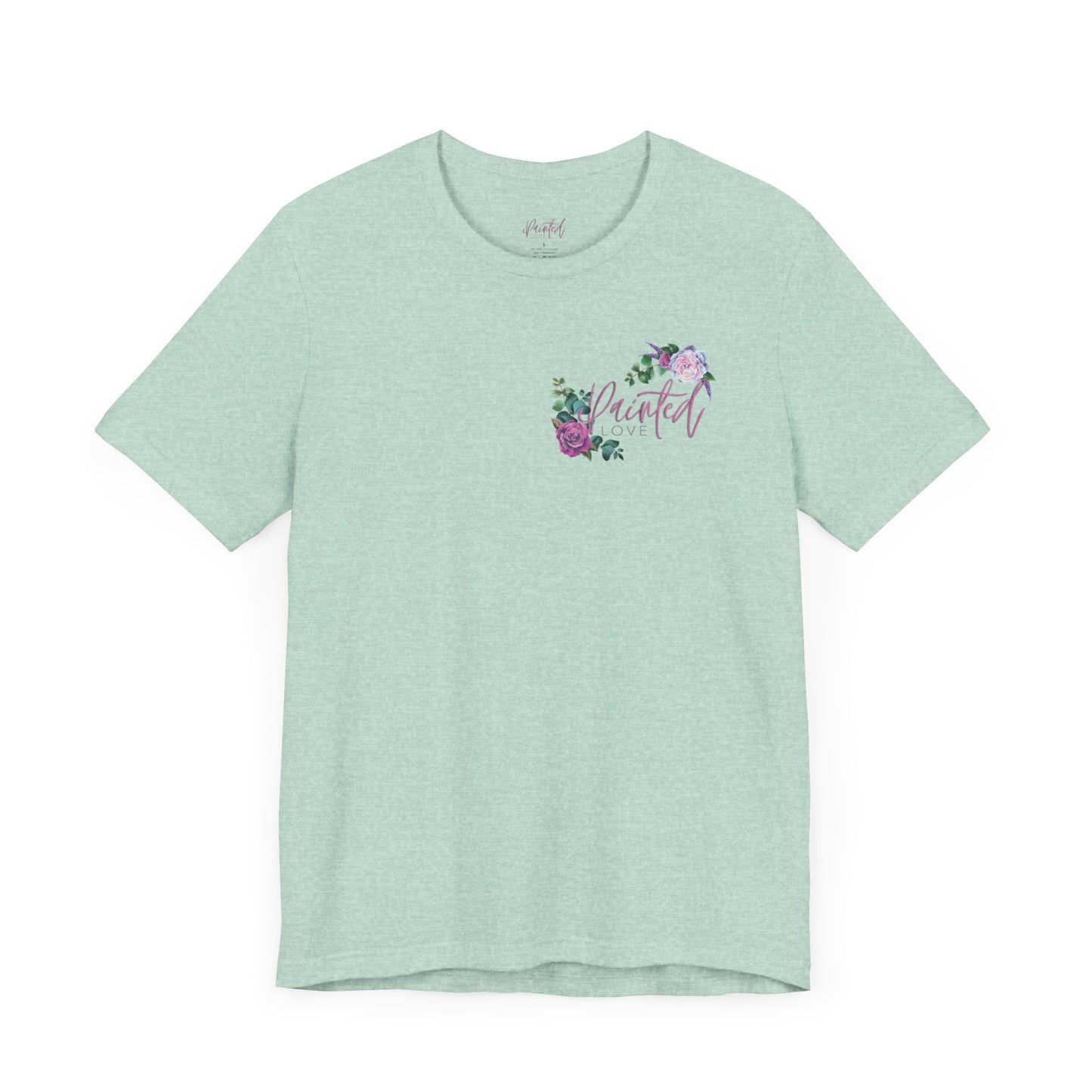 PLC Small Floral Logo Short Sleeve Tee