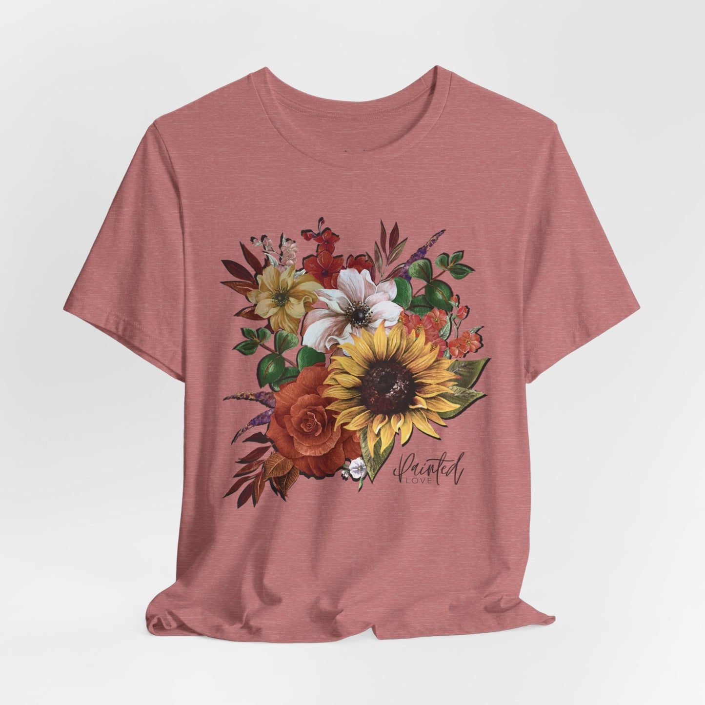 September Flower Bouquet Unisex Tee