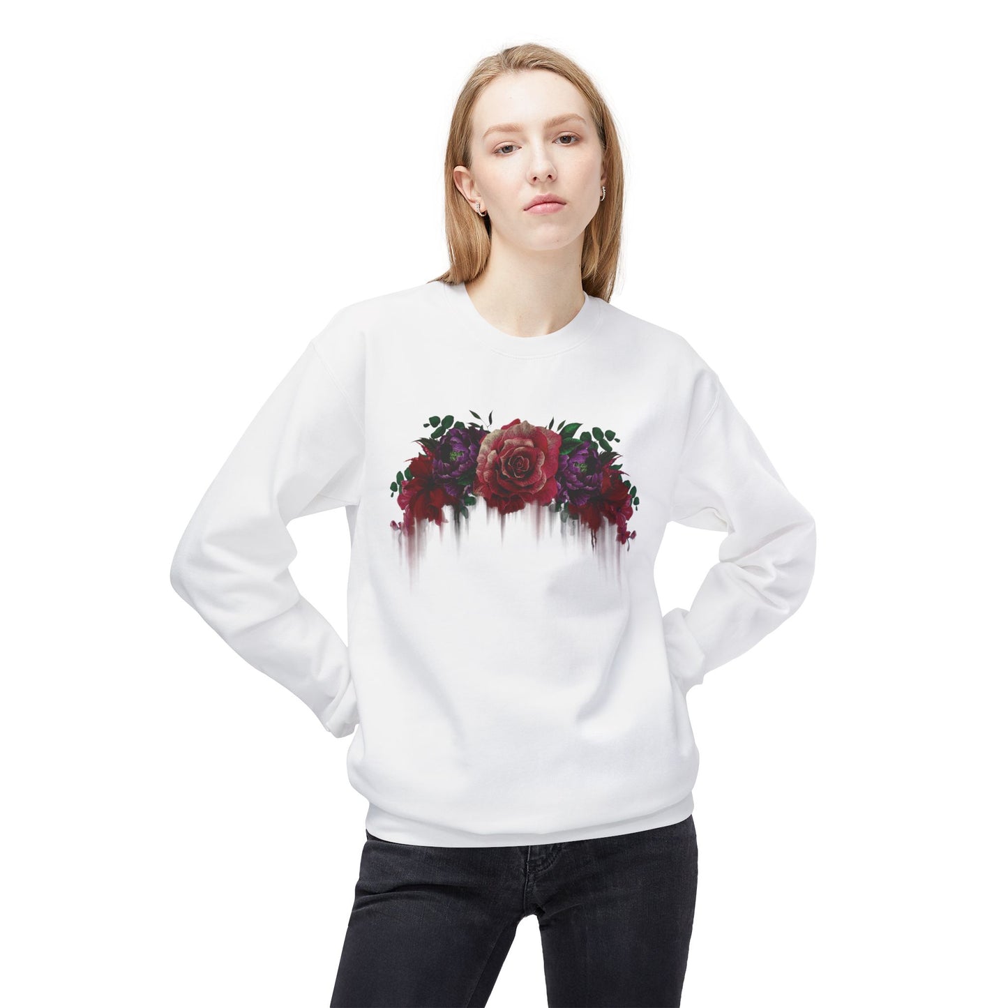 Summer Floral Sweatshirt - Painted Love Customs