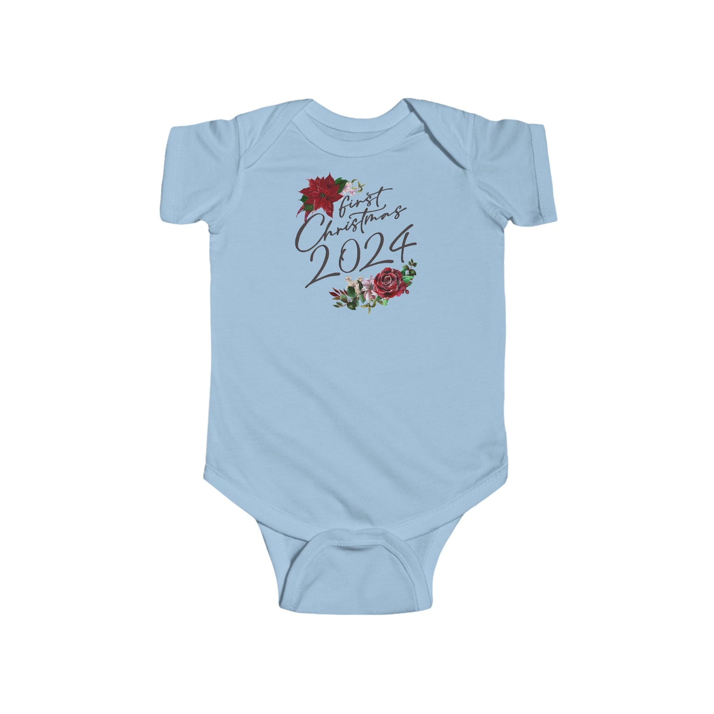 First Christmas Baby Bodysuit / Babygrow / Vest