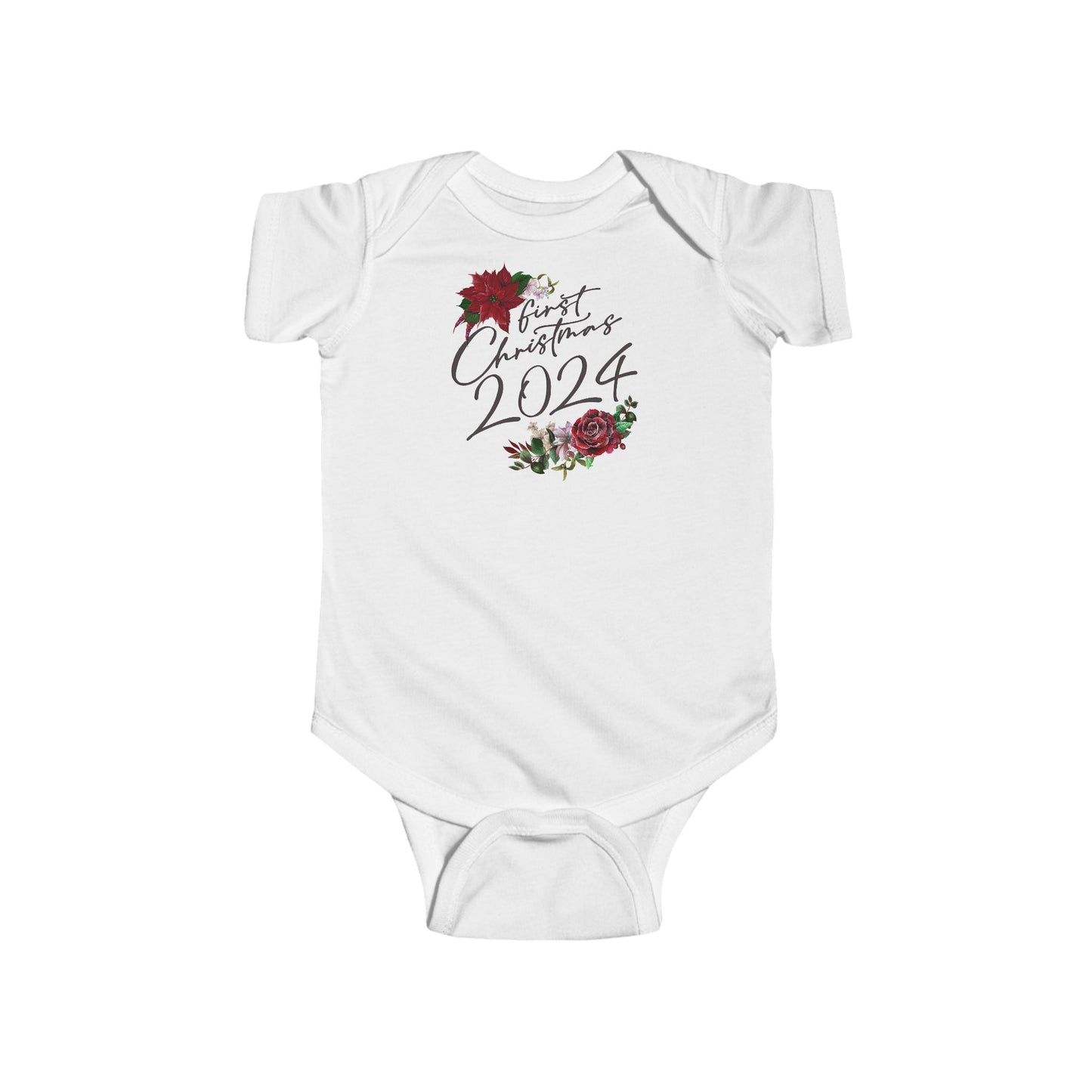 First Christmas Baby Bodysuit / Babygrow / Vest