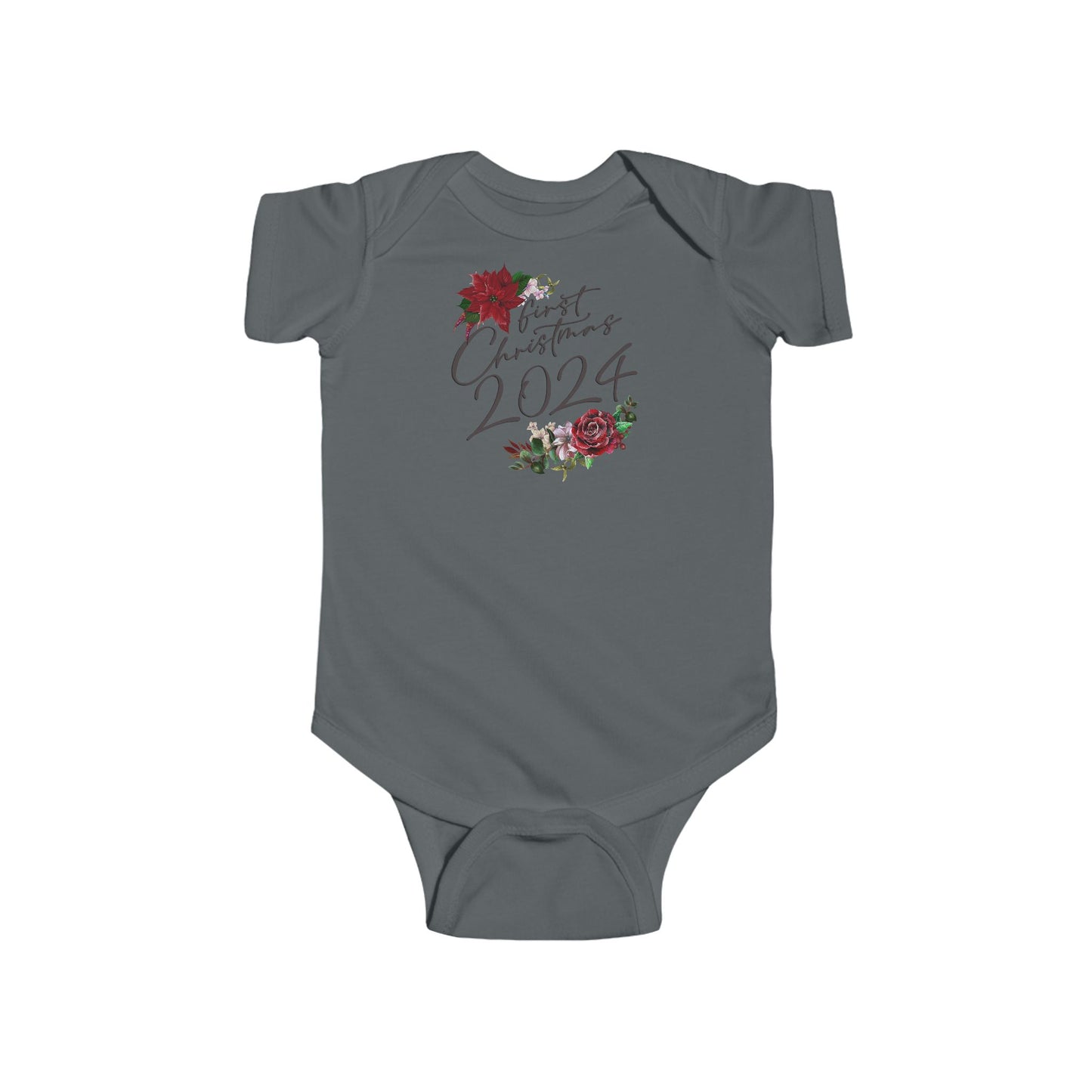 First Christmas Baby Bodysuit / Babygrow / Vest