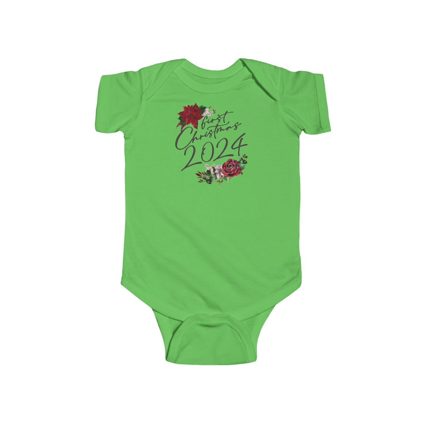 First Christmas Baby Bodysuit / Babygrow / Vest