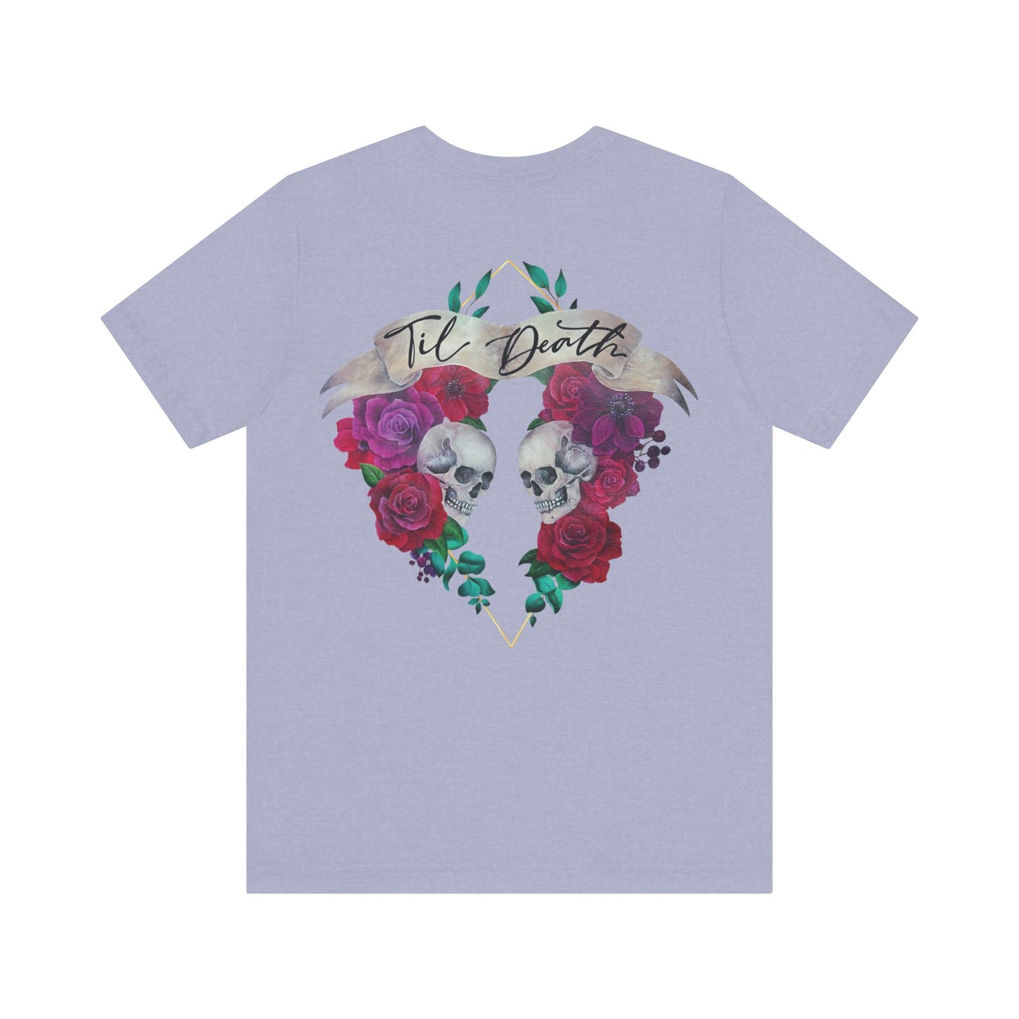 Skull and Roses Back Unisex Tee