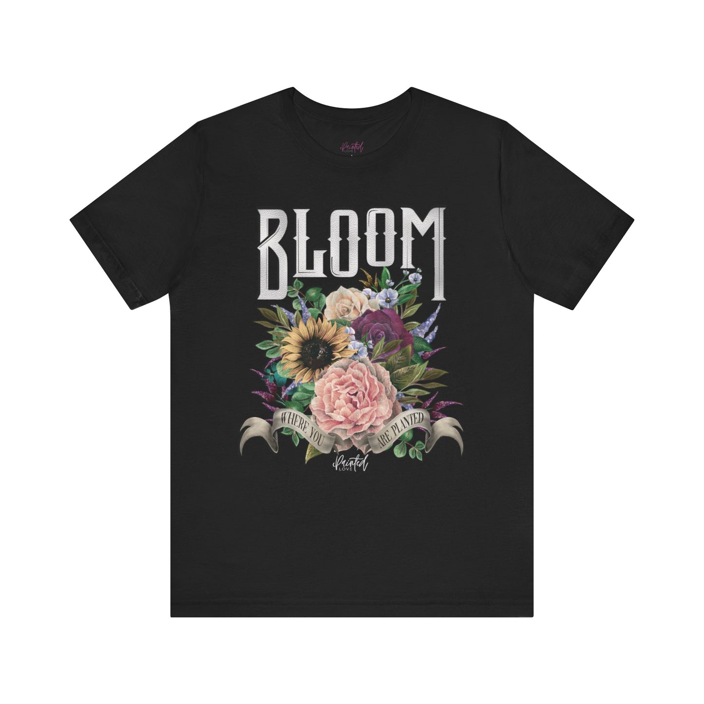 “Bloom Where You Are Planted” Unisex Tee