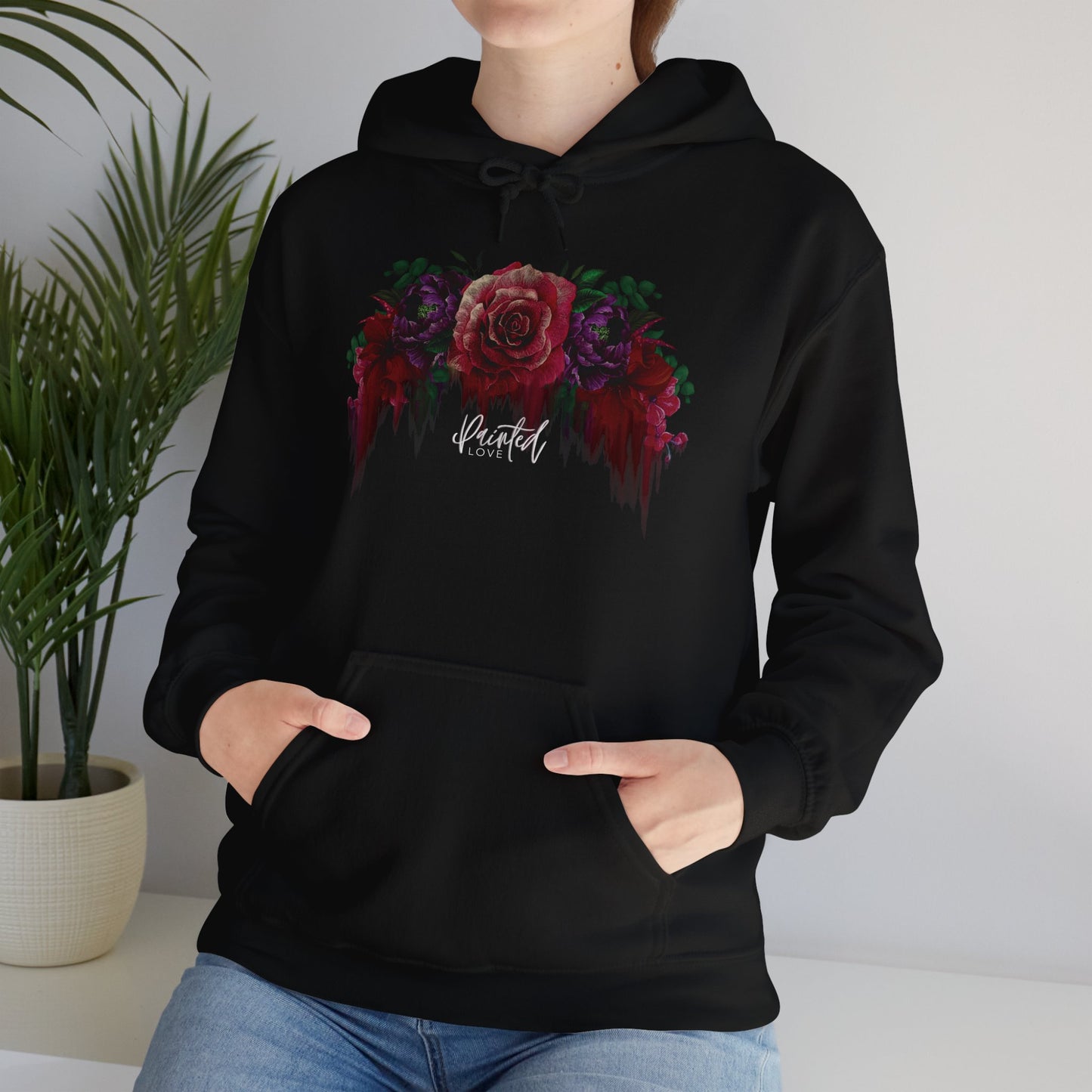 Floral Drip Hoodie