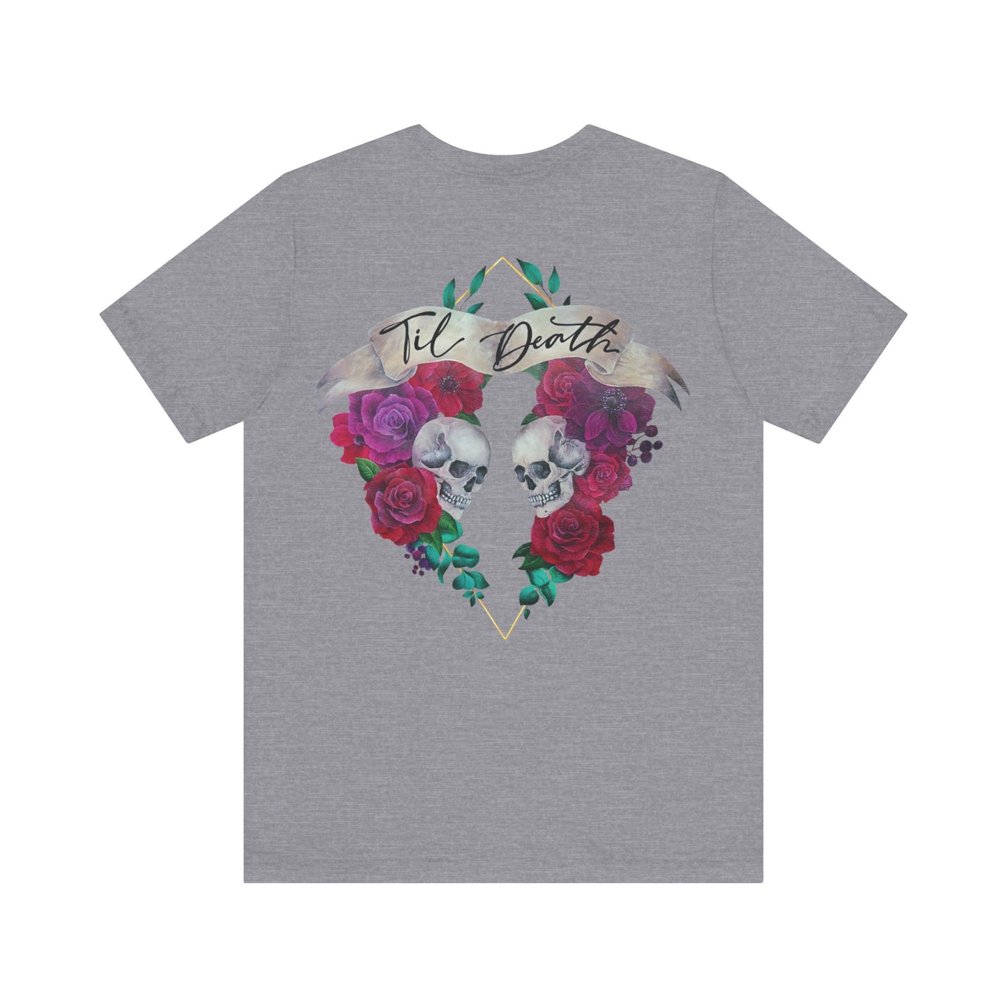 Skull and Roses Back Unisex Tee