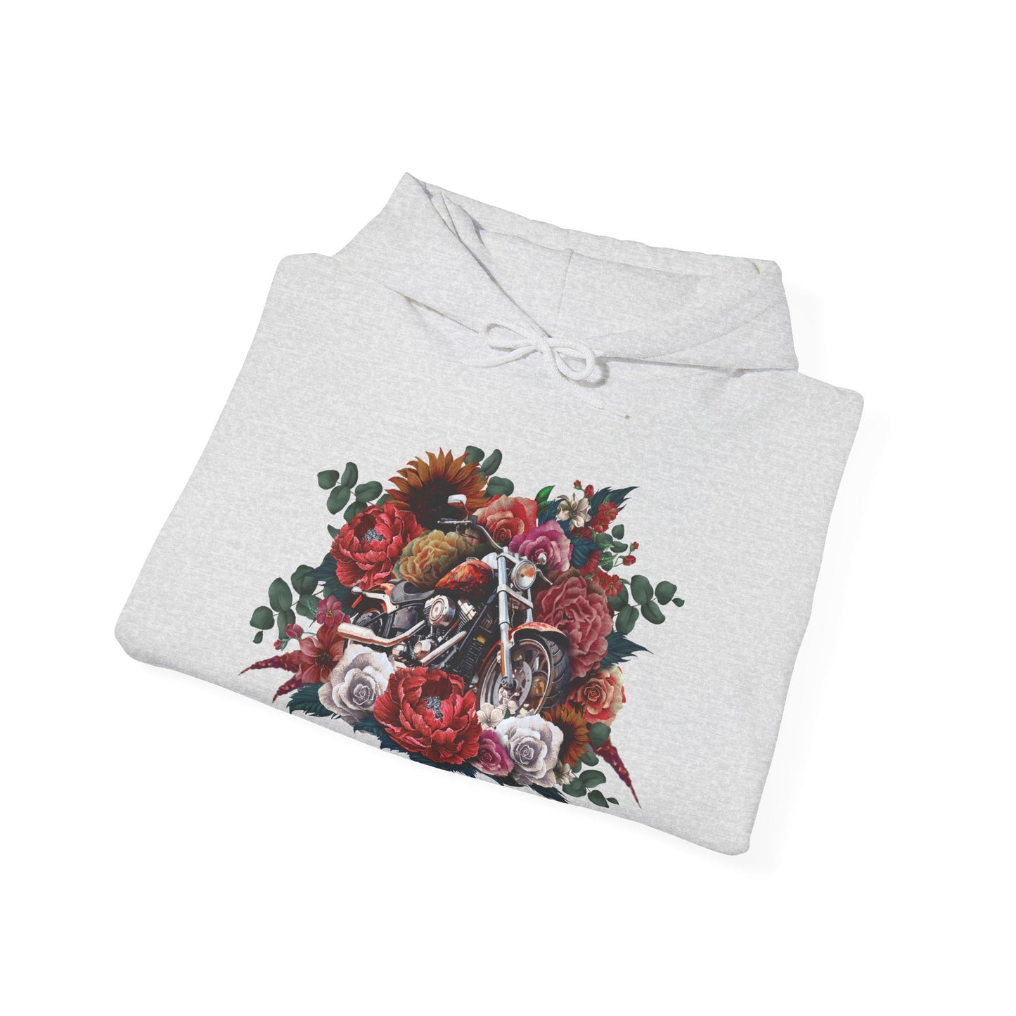 Floral Motorcycle Hoodie