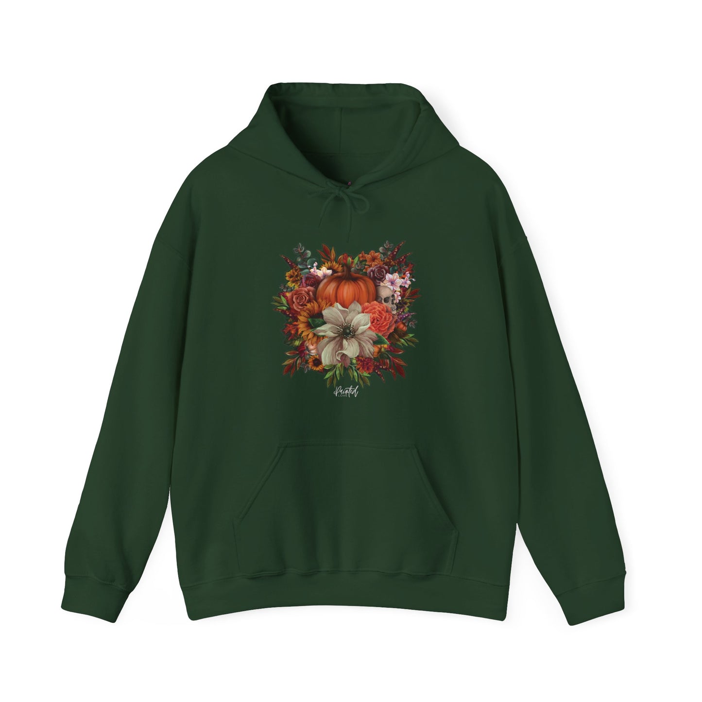 Halloween Floral Hoodie