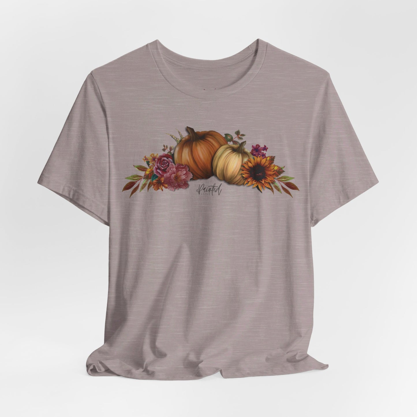 Pumpkins and Flowers T-Shirt