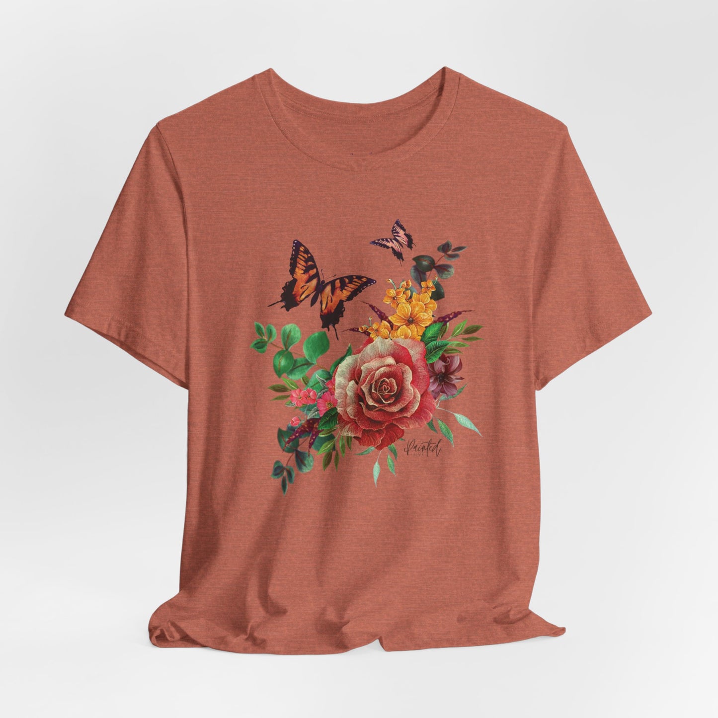 Floral Butterfly T-Shirt