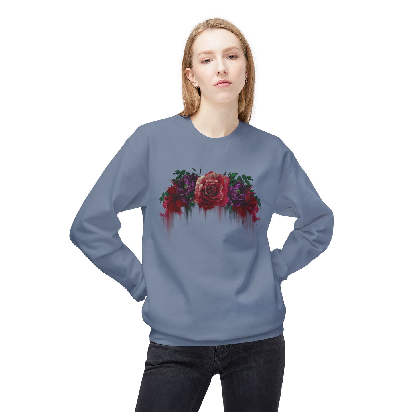 Summer Floral Sweatshirt - Painted Love Customs