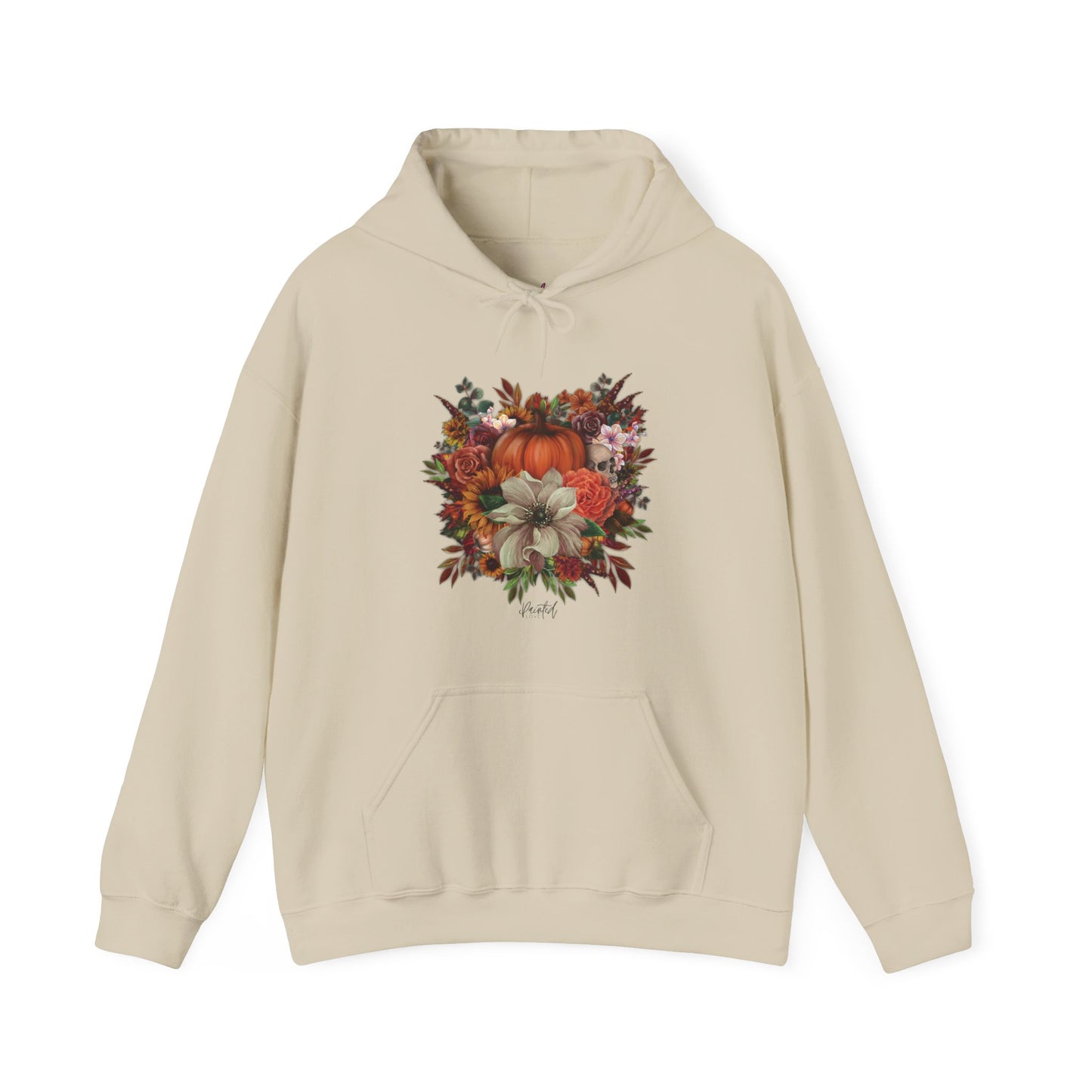 Halloween Floral Hoodie