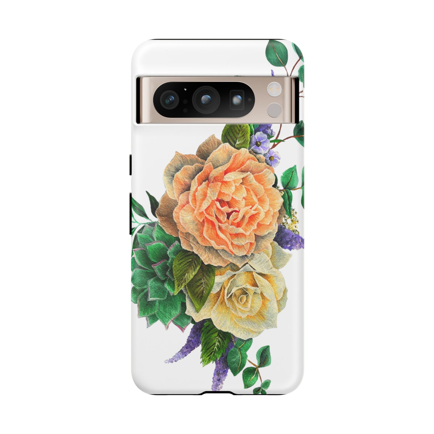 Painted Love Customs Floral Phone Case