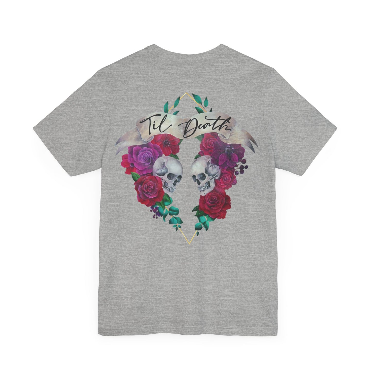 Skull and Roses Back Unisex Tee