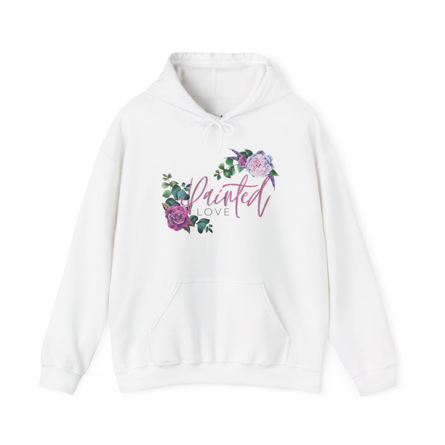 Painted Love Customs Floral Logo Hoodie