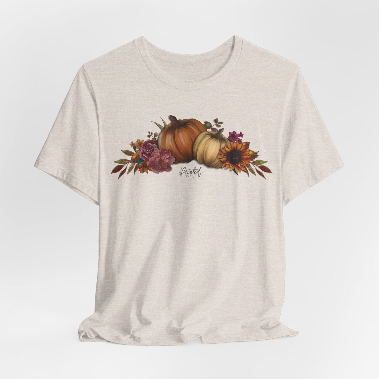 Pumpkins and Flowers T-Shirt