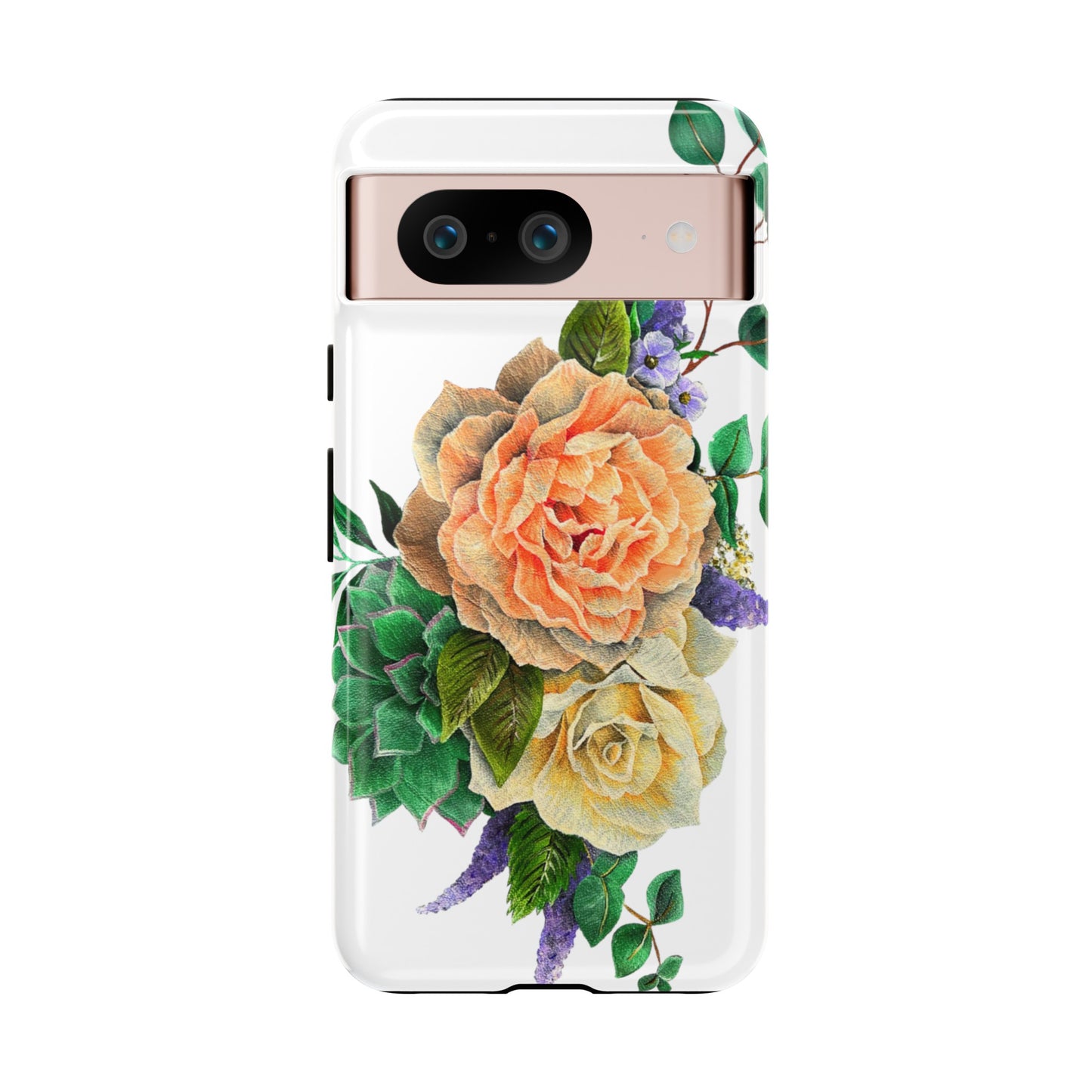 Painted Love Customs Floral Phone Case