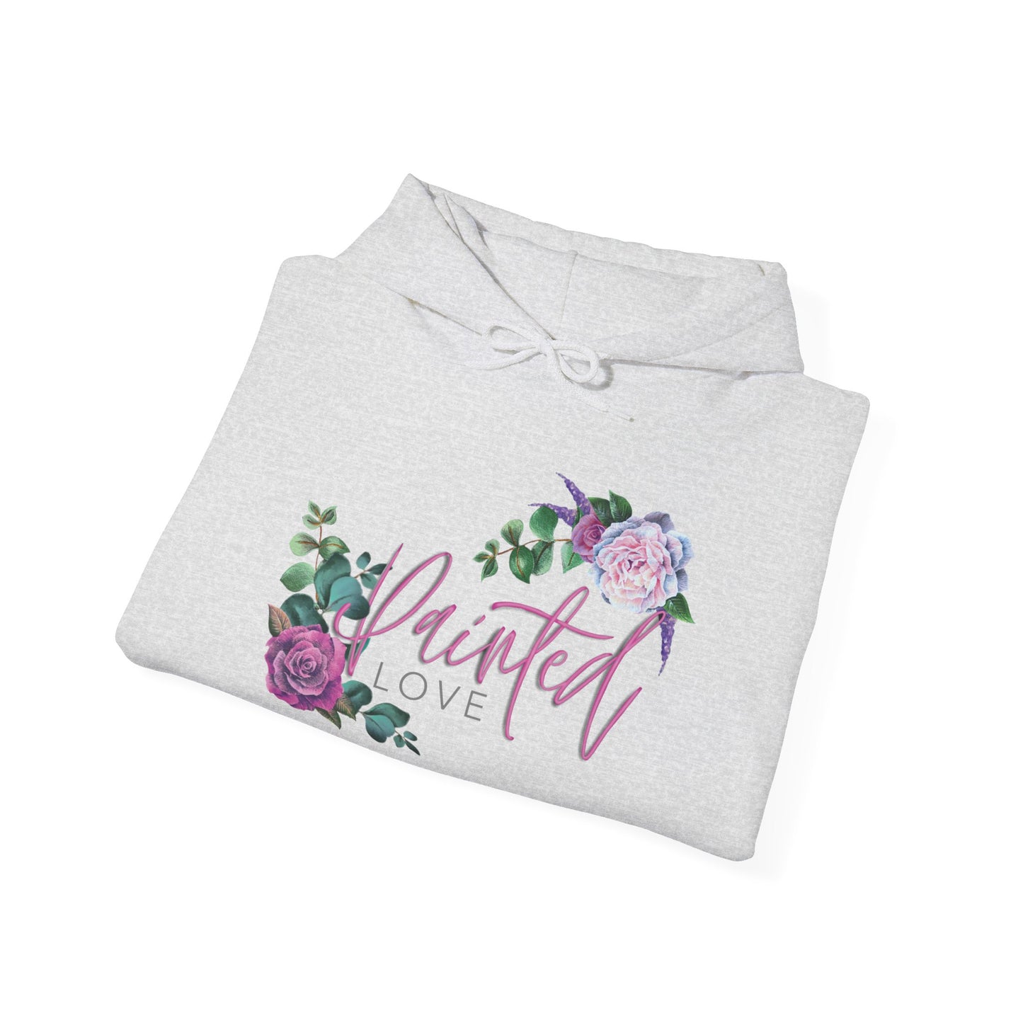 Painted Love Customs Floral Logo Hoodie