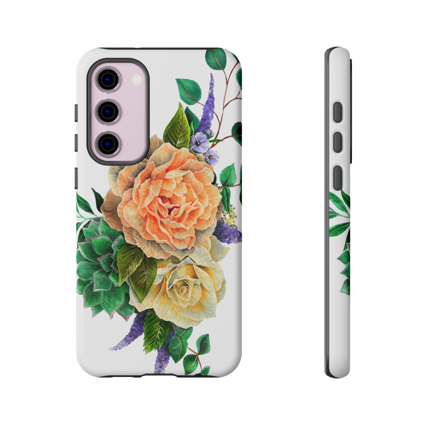 Painted Love Customs Floral Phone Case