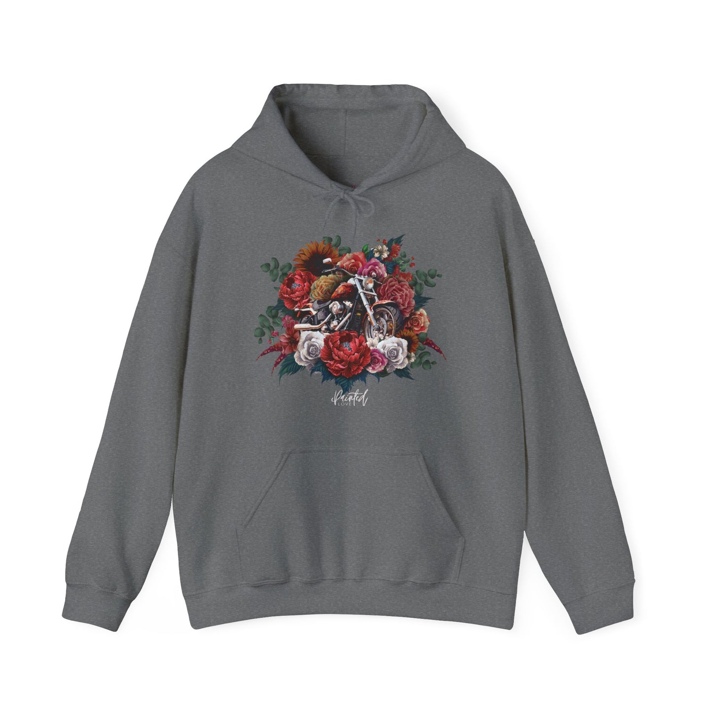 Floral Motorcycle Hoodie