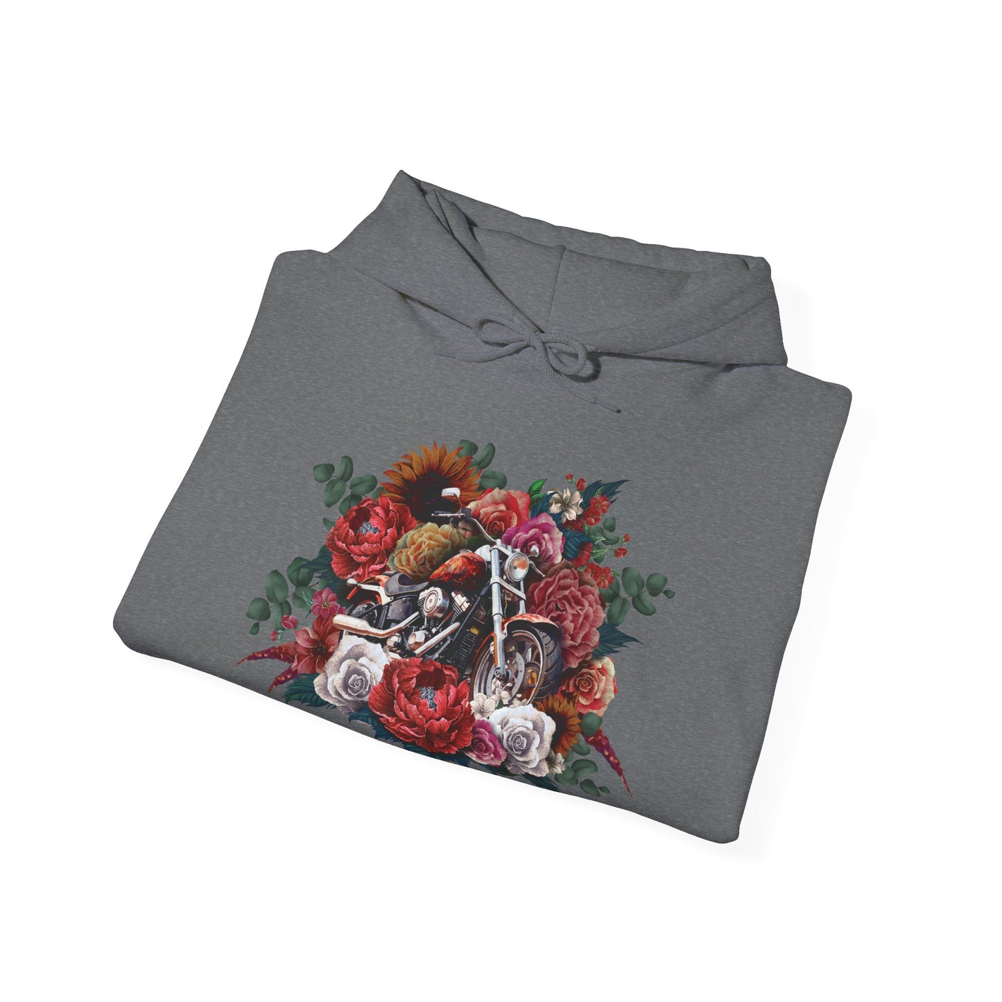 Floral Motorcycle Hoodie