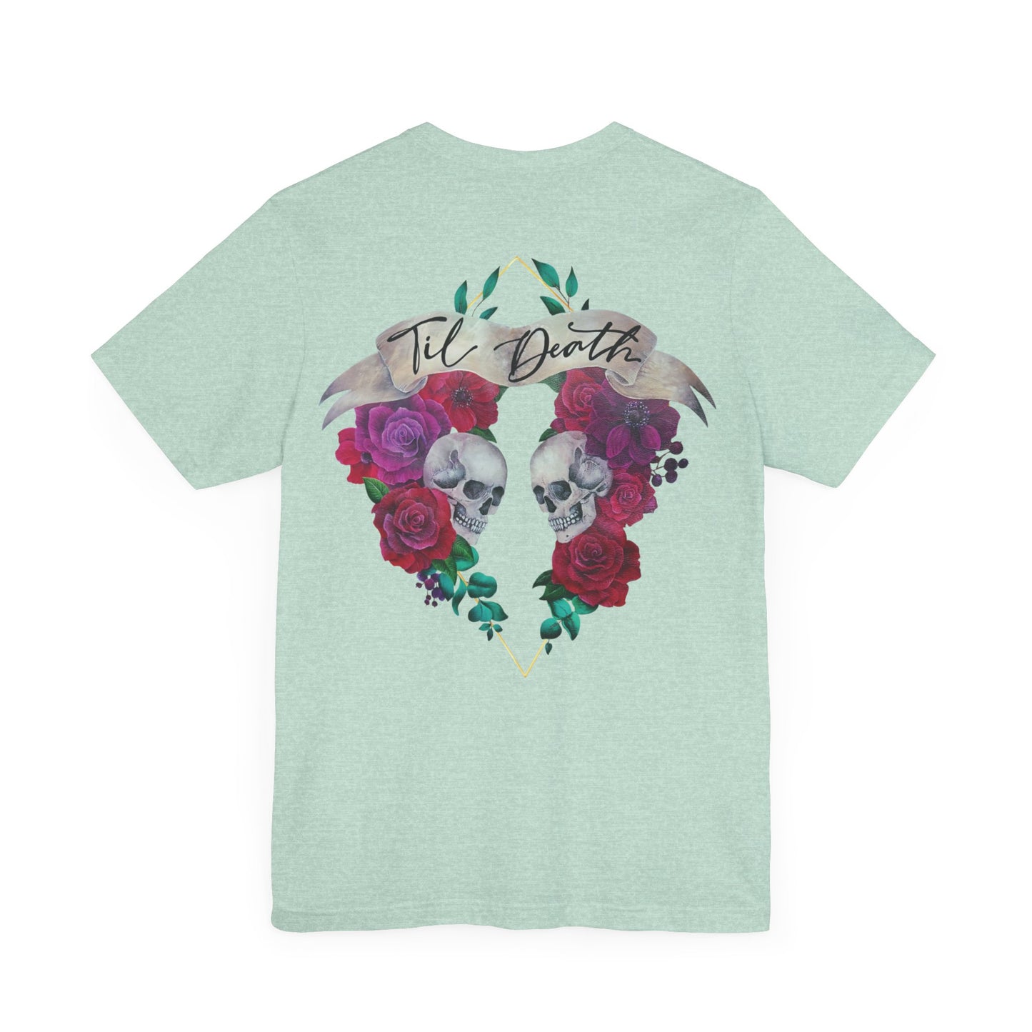 Skull and Roses Back Unisex Tee