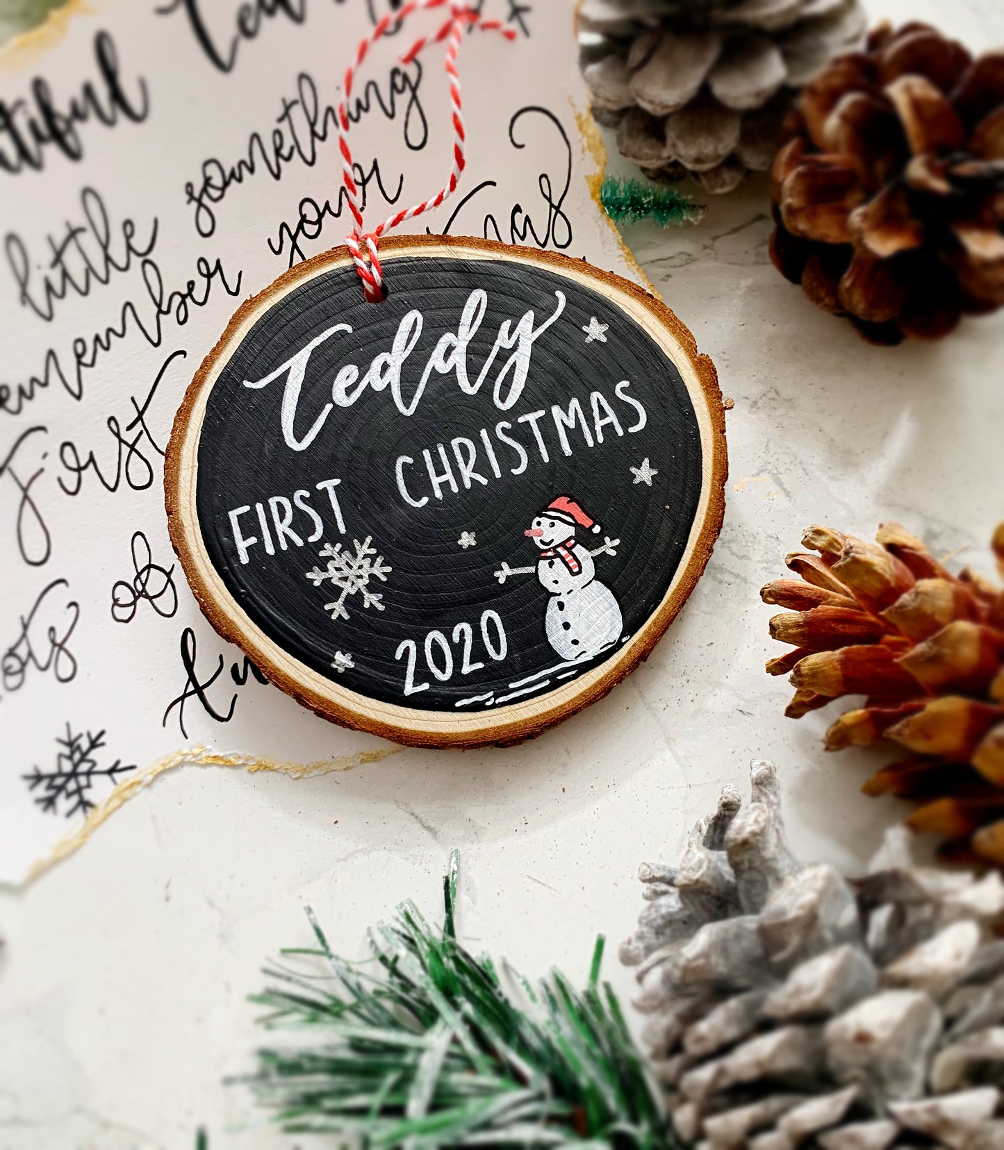 “My First Christmas” Personalised Decoration