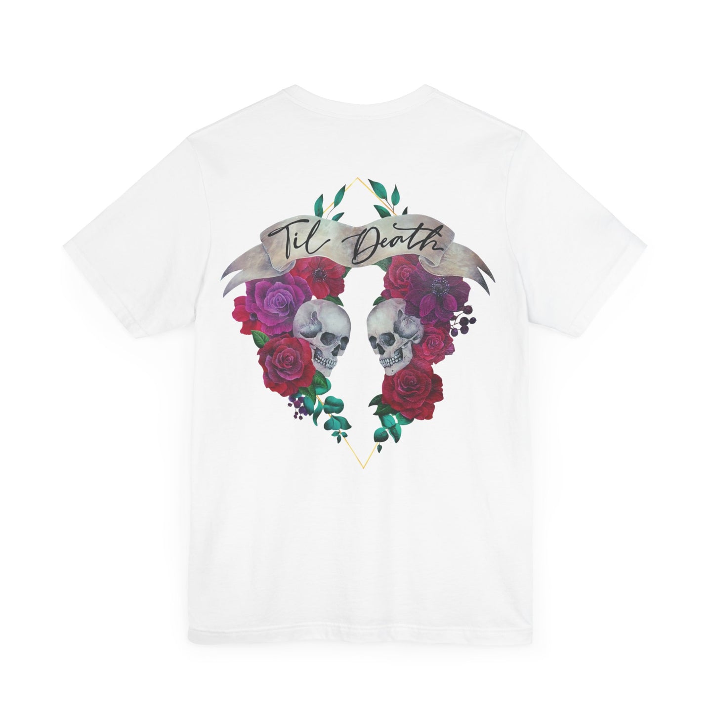 Skull and Roses Back Unisex Tee