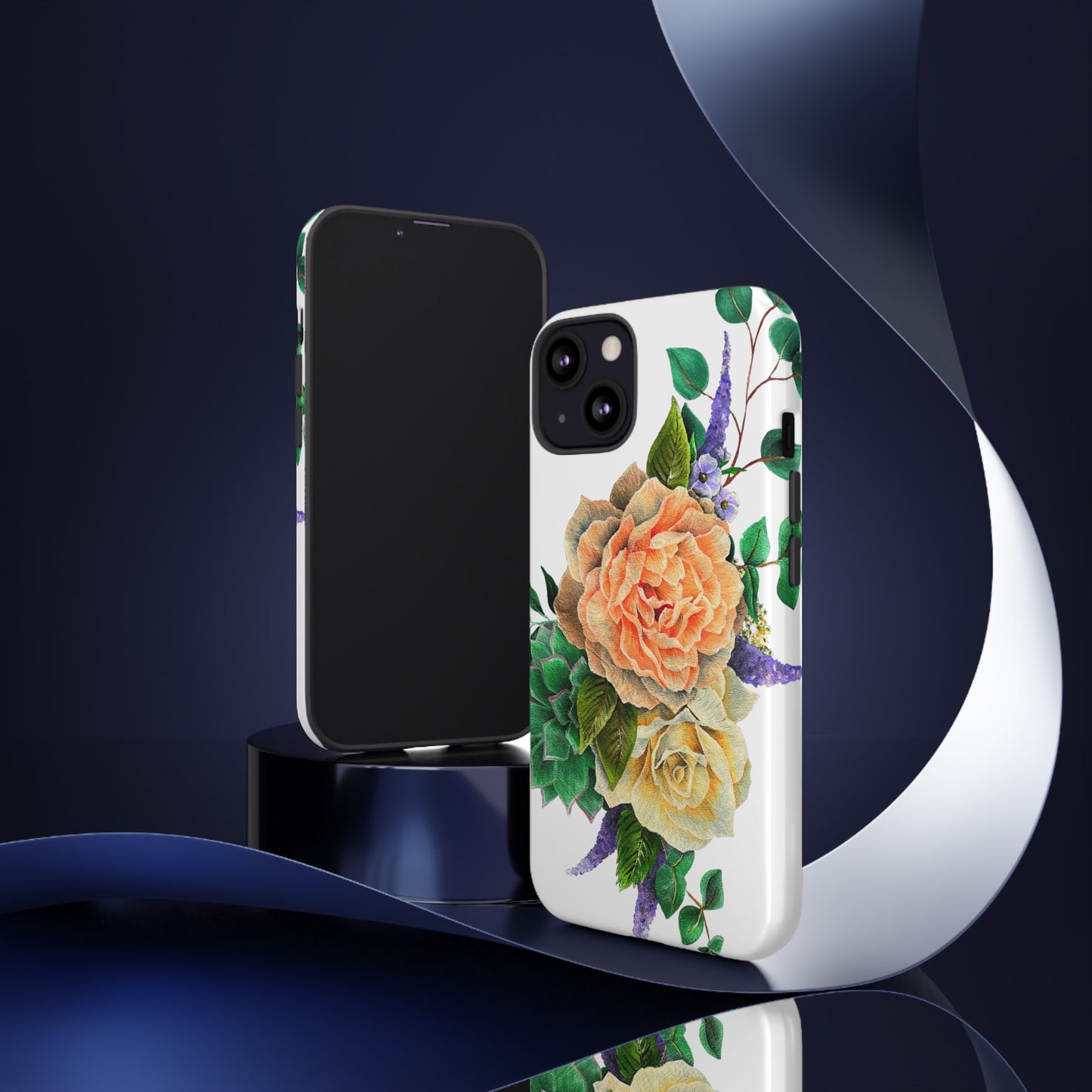 Painted Love Customs Floral Phone Case