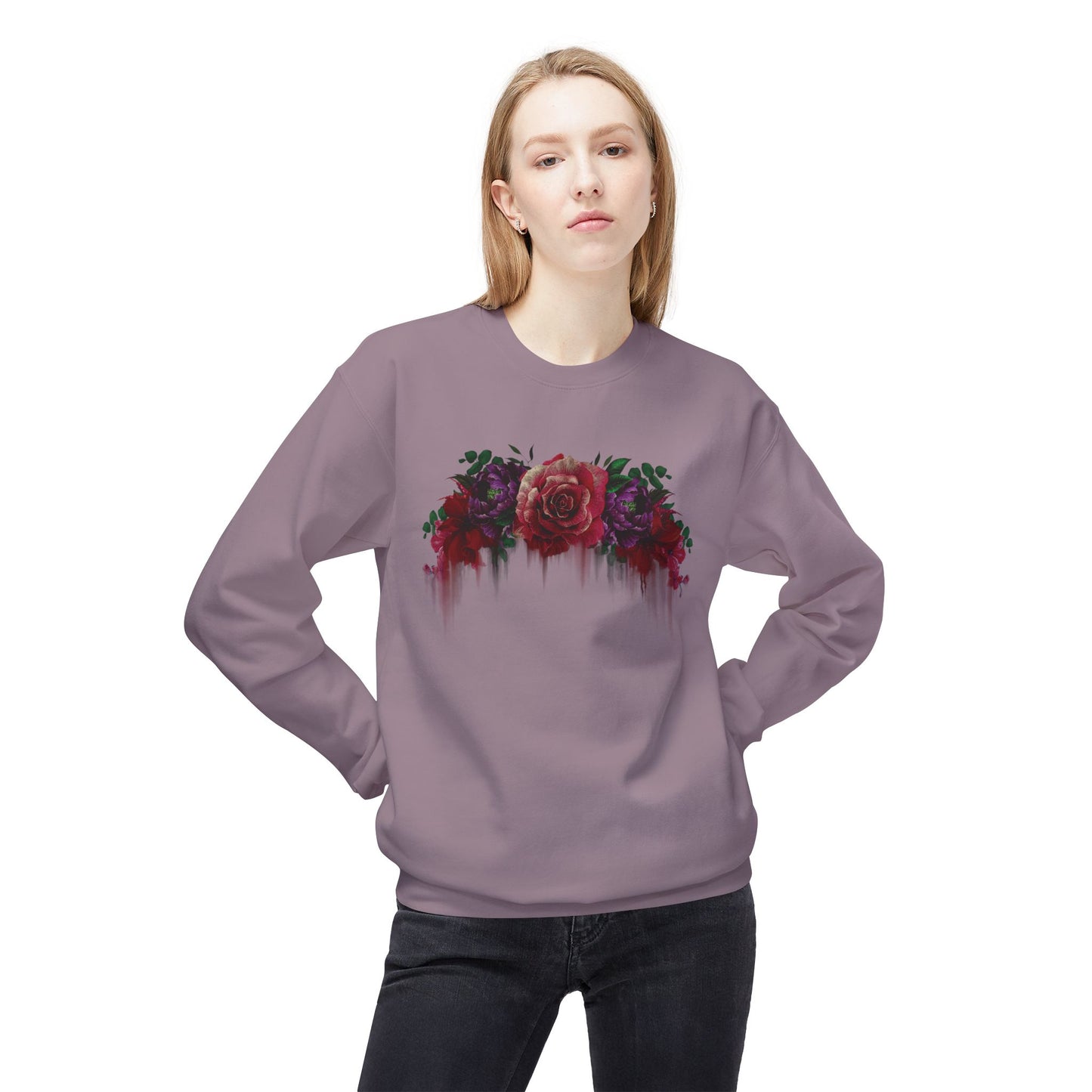 Summer Floral Sweatshirt - Painted Love Customs