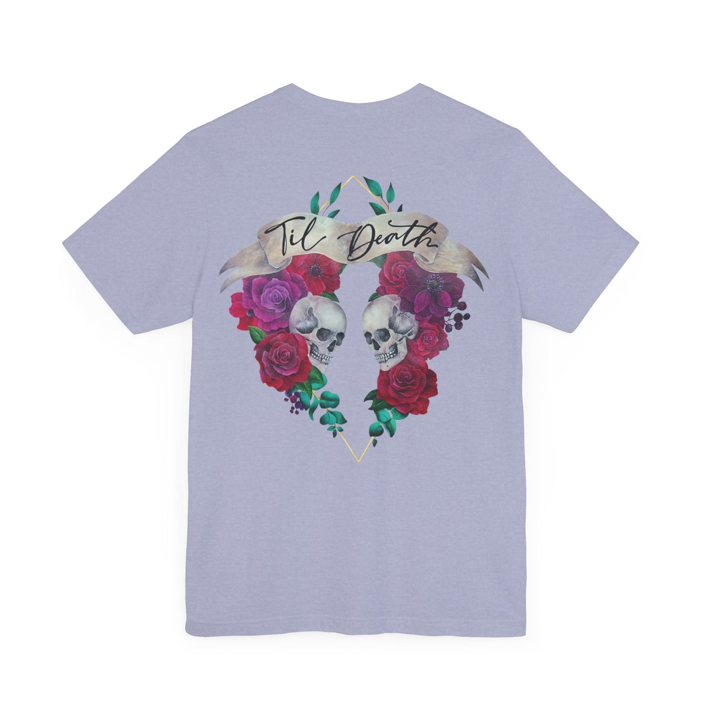 Skull and Roses Back Unisex Tee