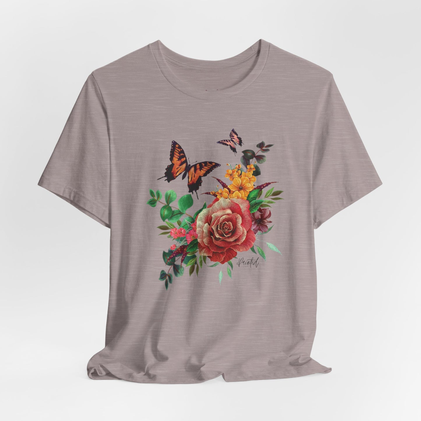 Floral Butterfly T-Shirt