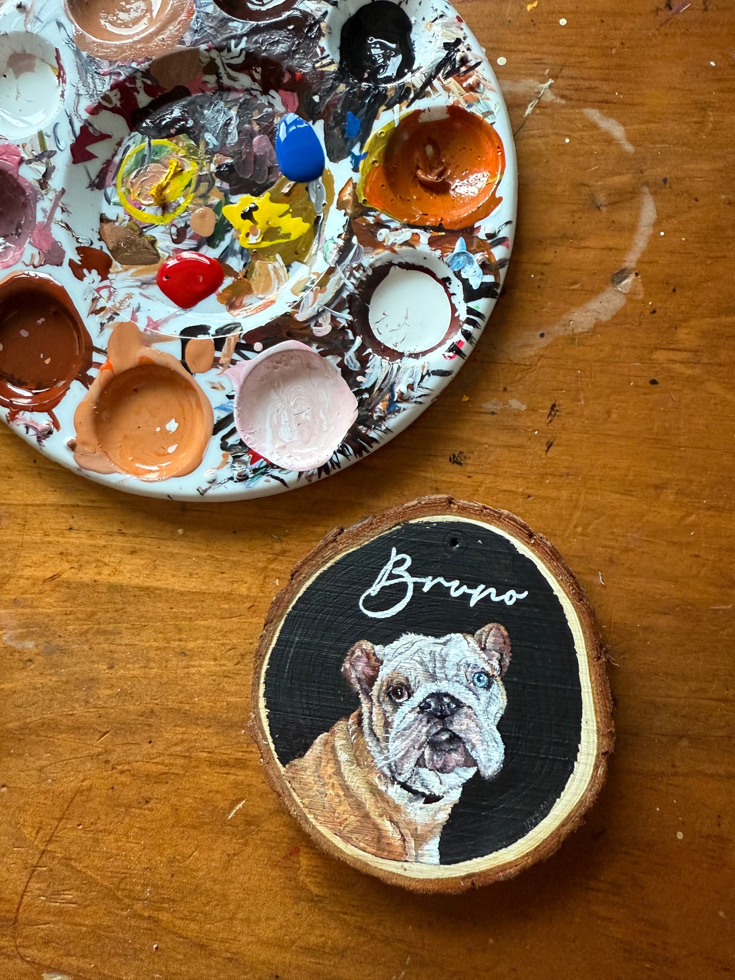 Hand Painted Pet Portrait Decoration PRE ORDER FOR NOVEMBER